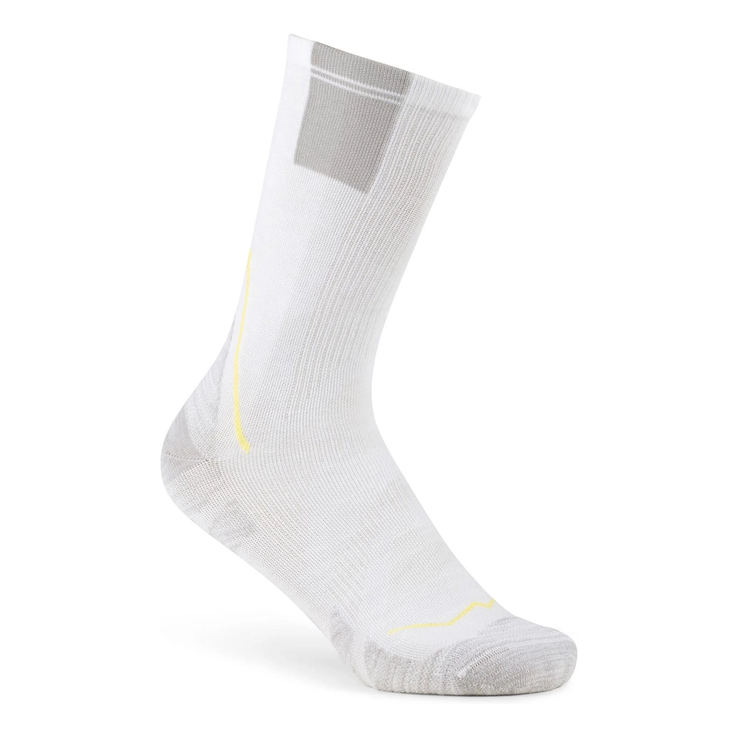 Coolnet Crew Chaussettes de running Unisex - blanc