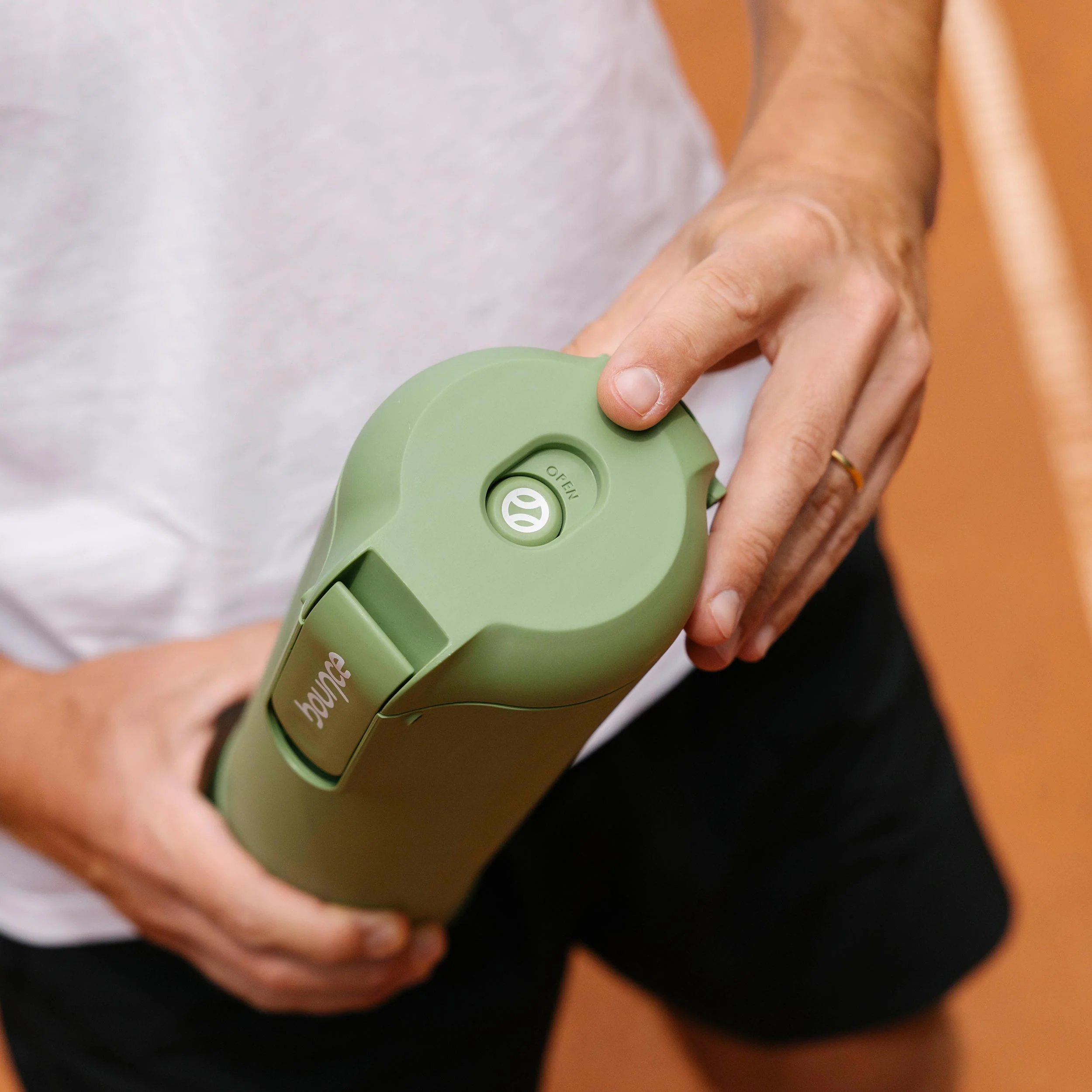 Tube Bounce Pressurisateur de balles de tennis - vert olive - Image 14