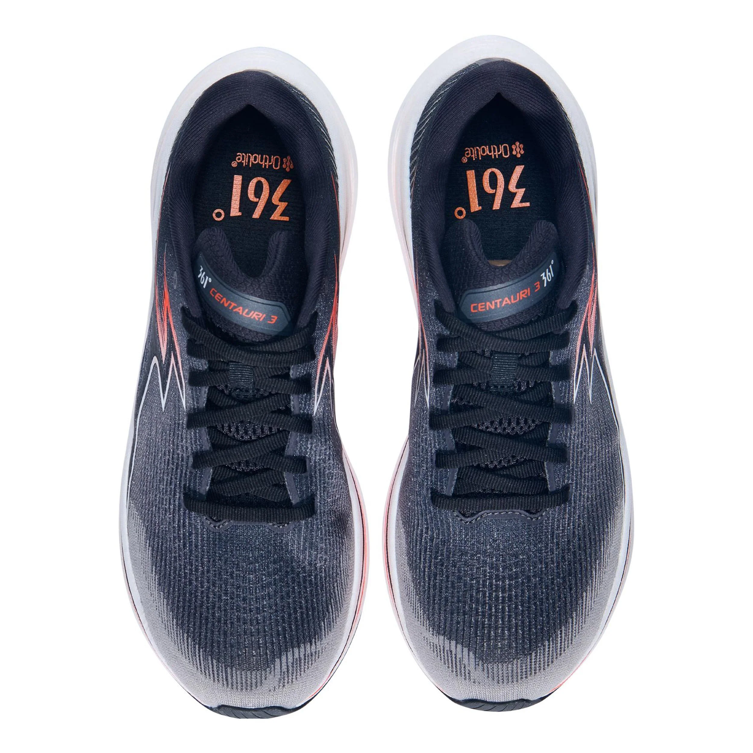 Centauri 3 Chaussure de running sans stabilisateurs Hommes-gris foncé, orange - Image 3