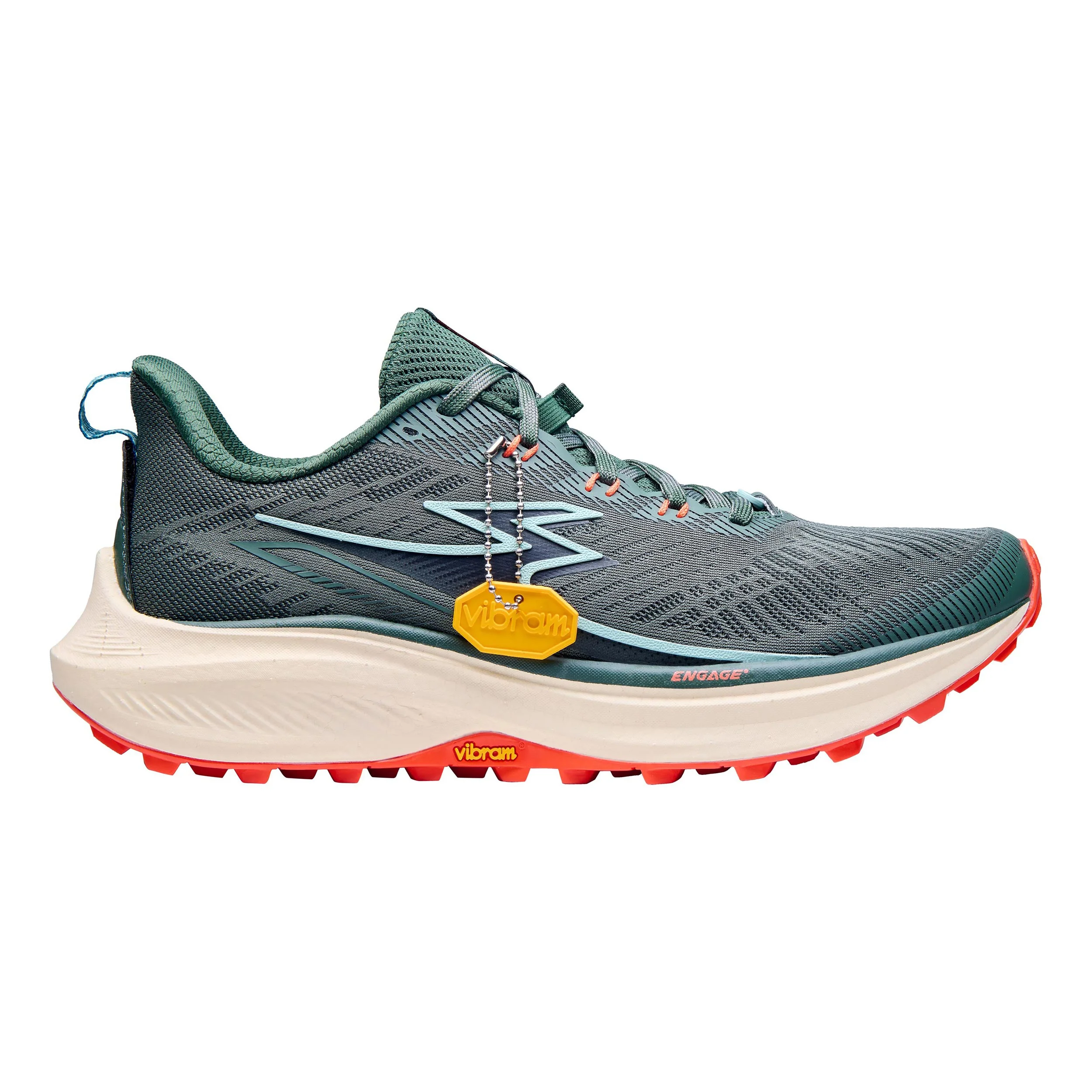 Futura 2 Chaussure Trail Hommes-Bleu Petrol, Vert Foncé