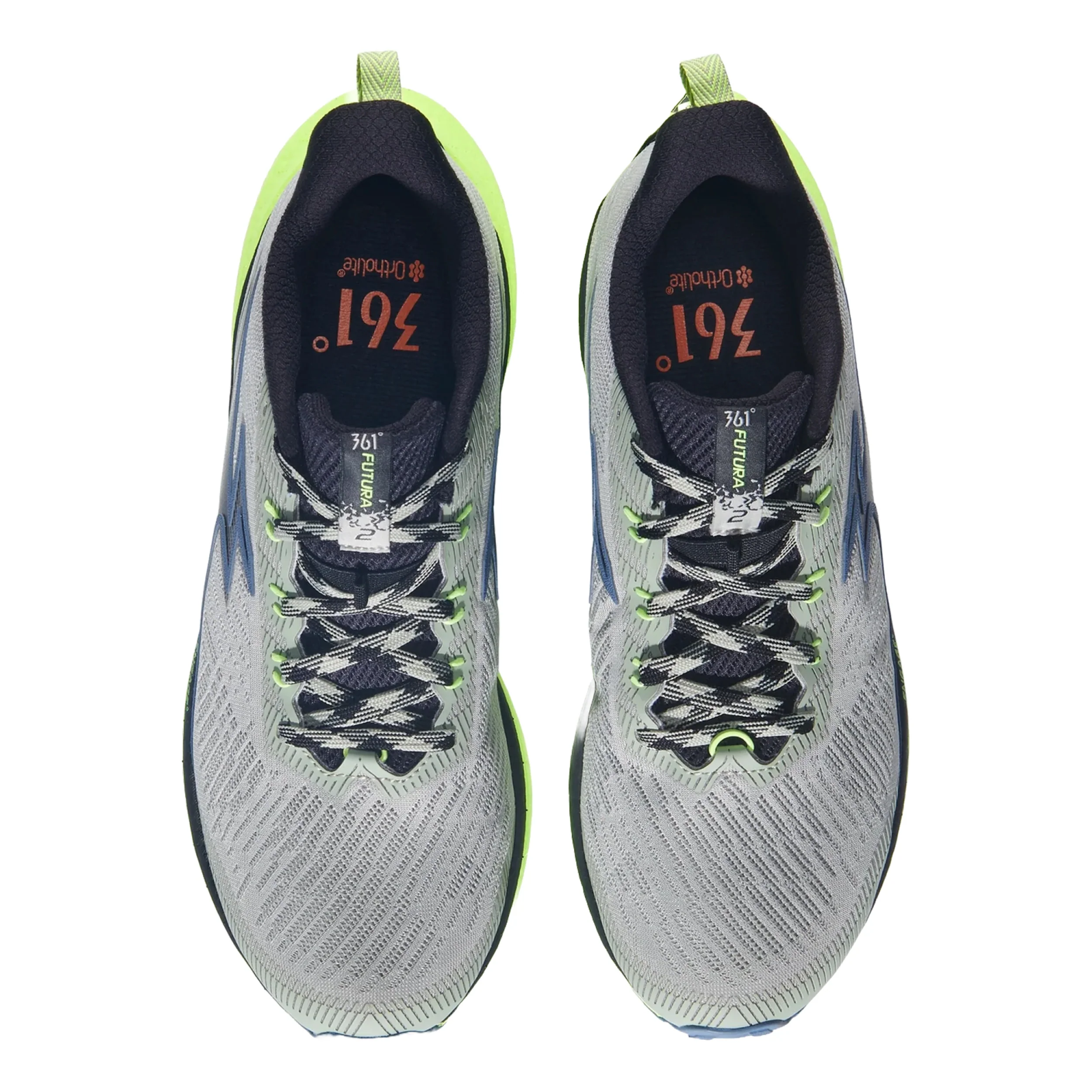 Futura 2 Chaussure Trail Hommes-Gris,Jaune - Image 2
