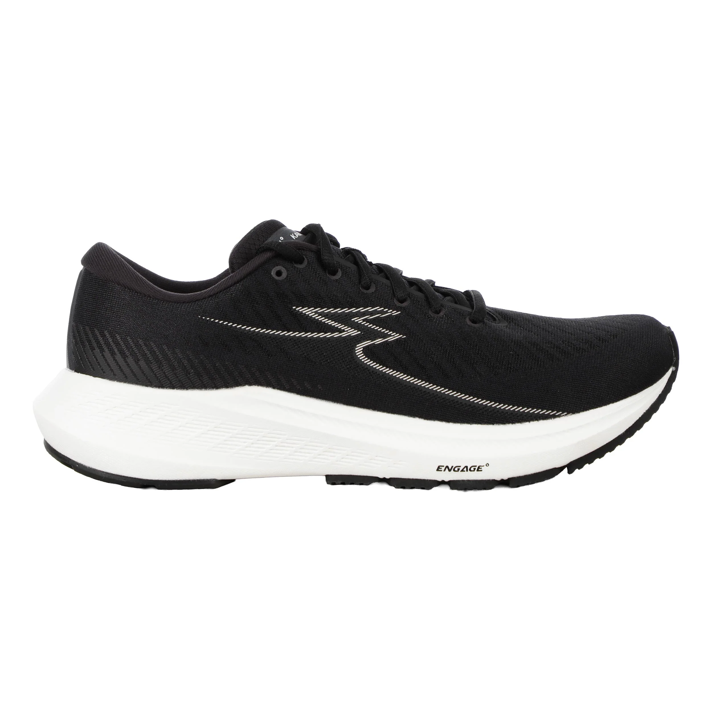 Kairos 3 Chaussure de running avec stabilisateurs Hommes-noir, blanc