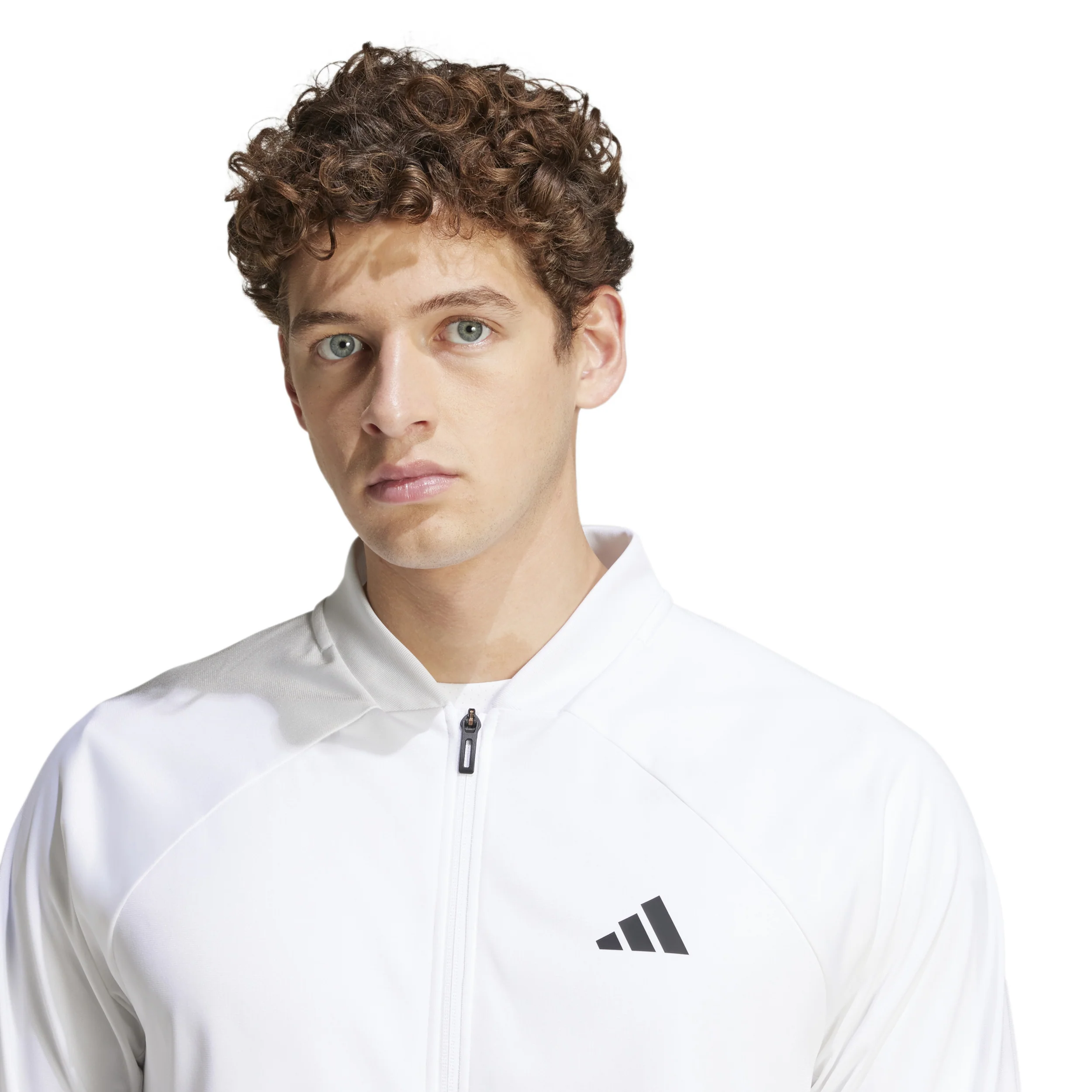 3Stripes Knit Veste de survêtement Hommes - blanc, noir - Image 5