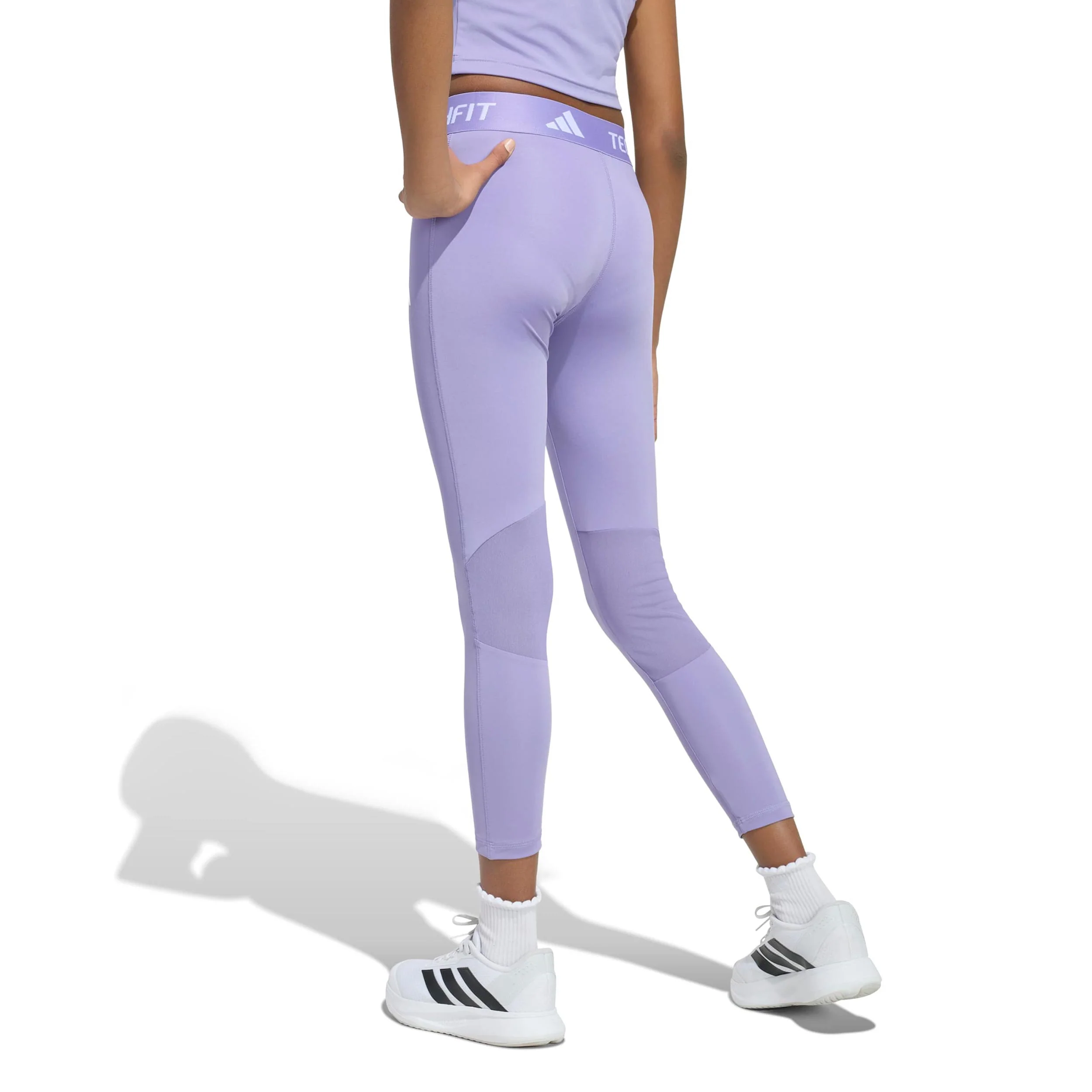 7/8 Collant tight Enfants - lilas, blanc - Image 3