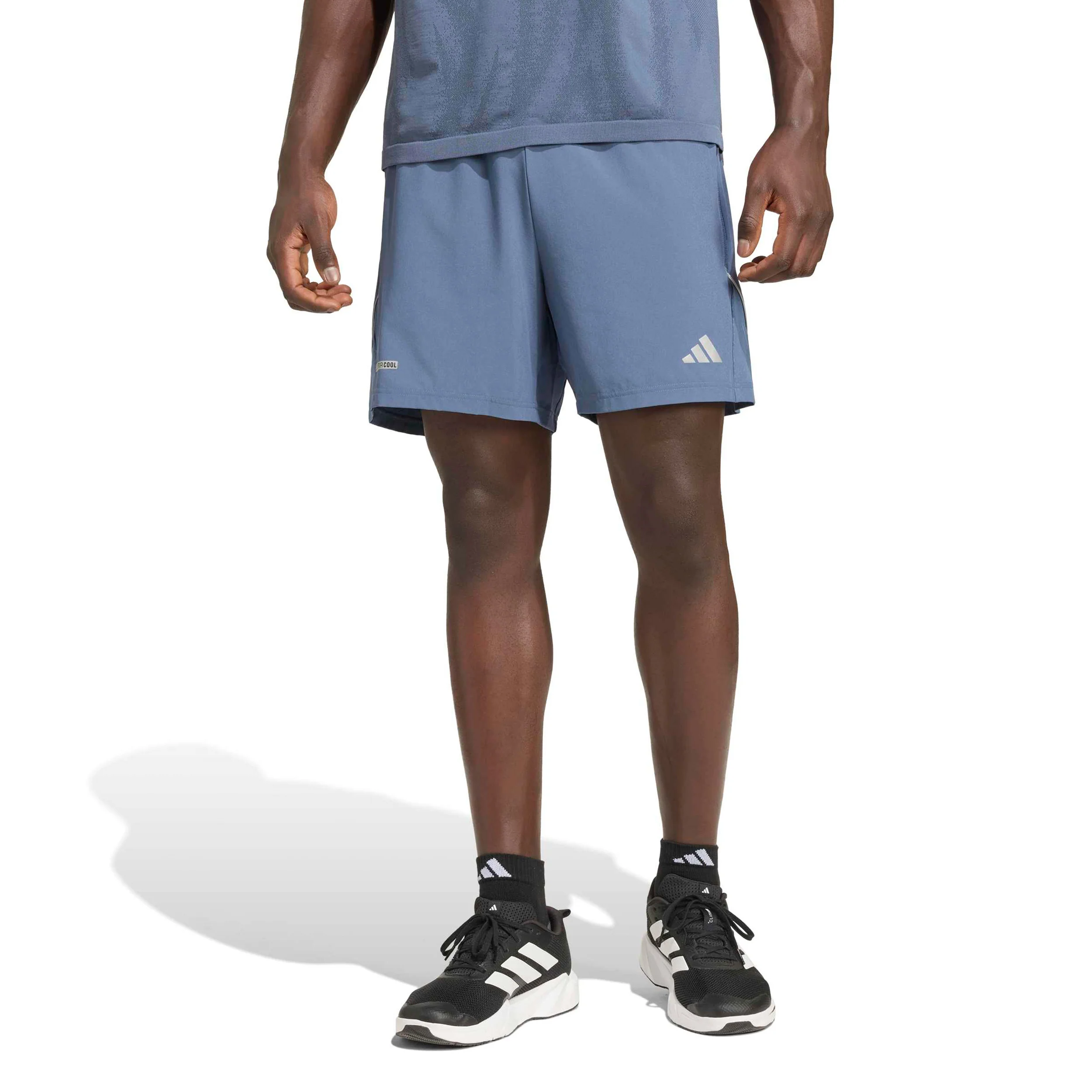 7Inch Tech Shorts Hommes - bleu gris - Image 2
