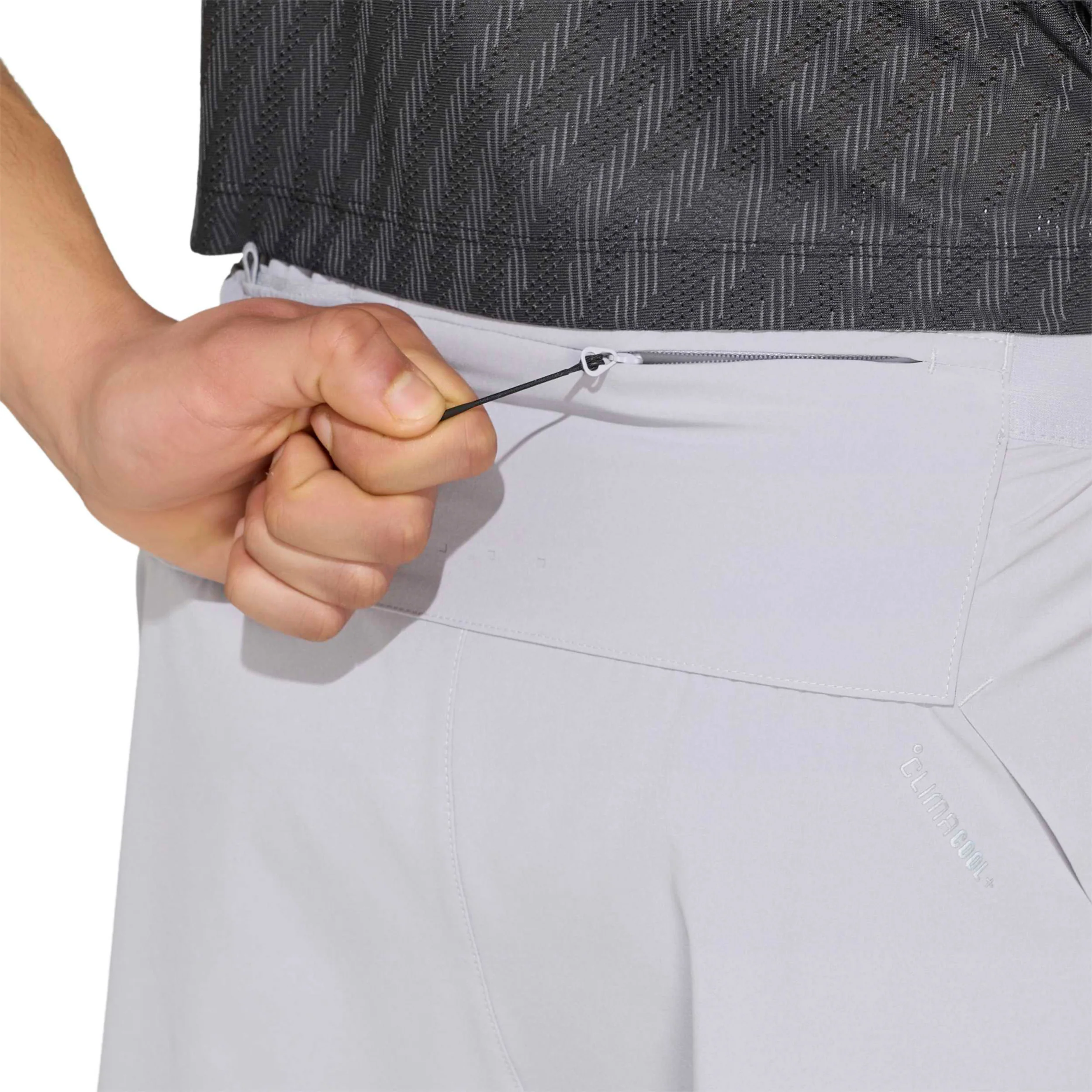 adi365 3in Short de running Hommes - gris - Image 6