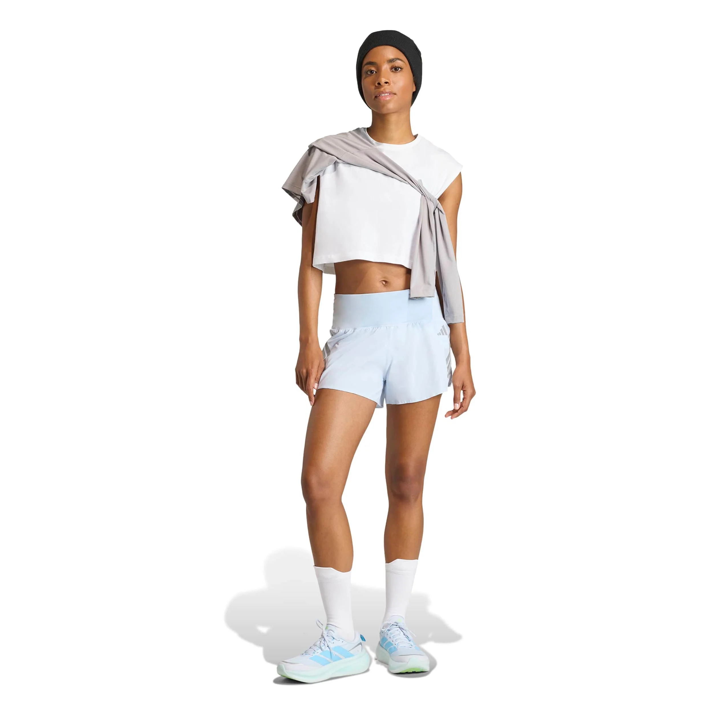 adi365 4in Short de running Femmes-bleu gris - Image 5