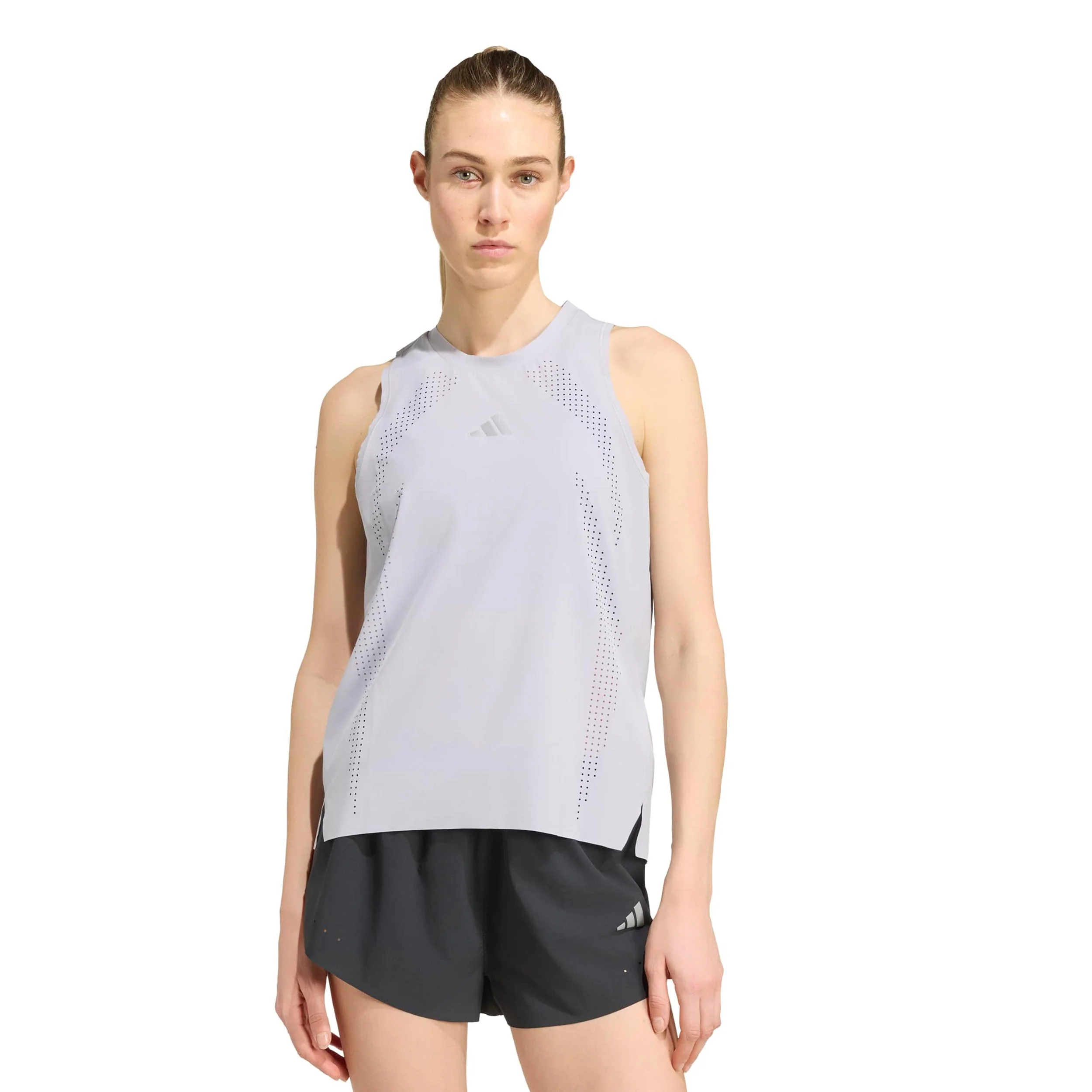 adi365 Aspyre Maillot de course Femmes - gris clair