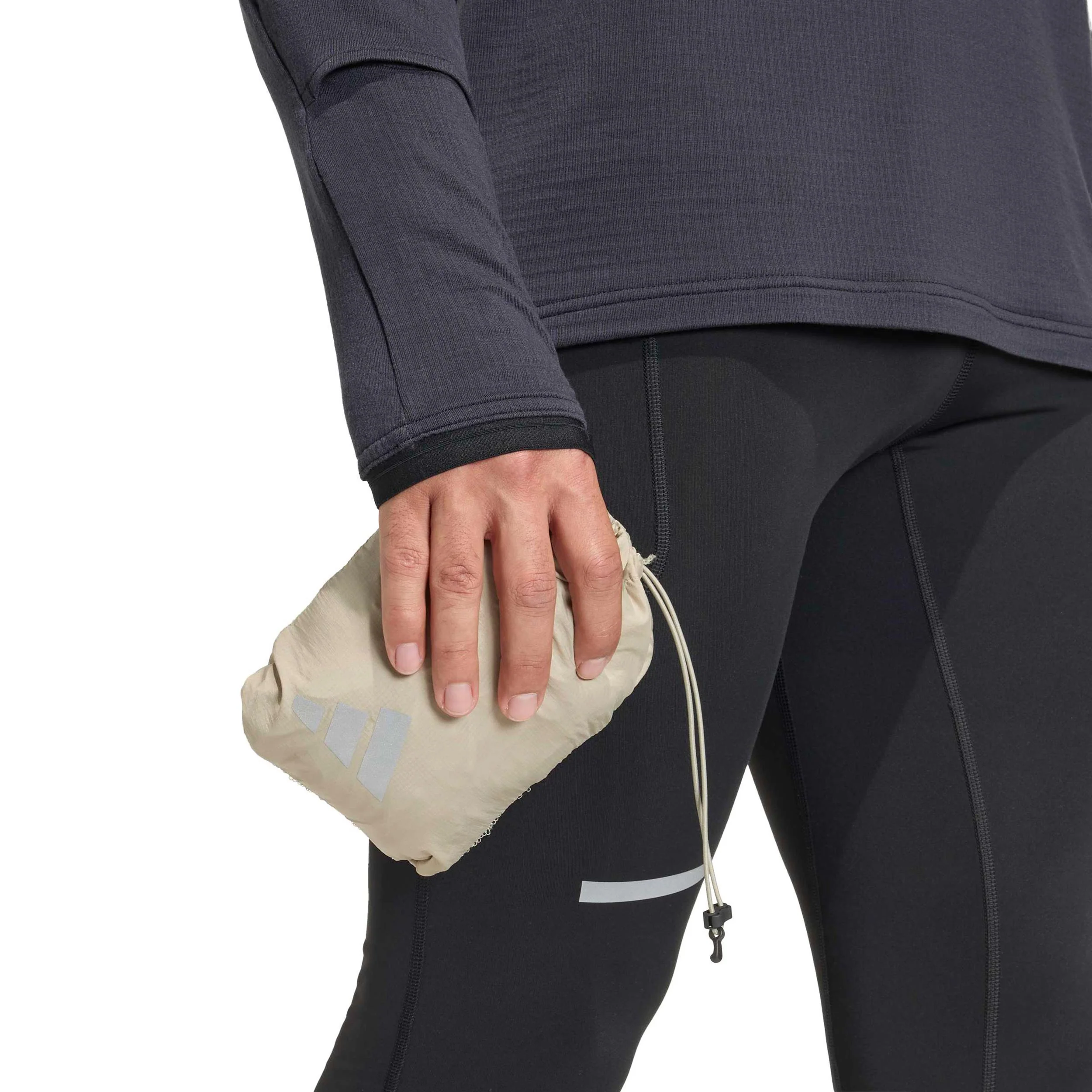 adi365 High Visible Veste running Hommes-kaki - Image 6