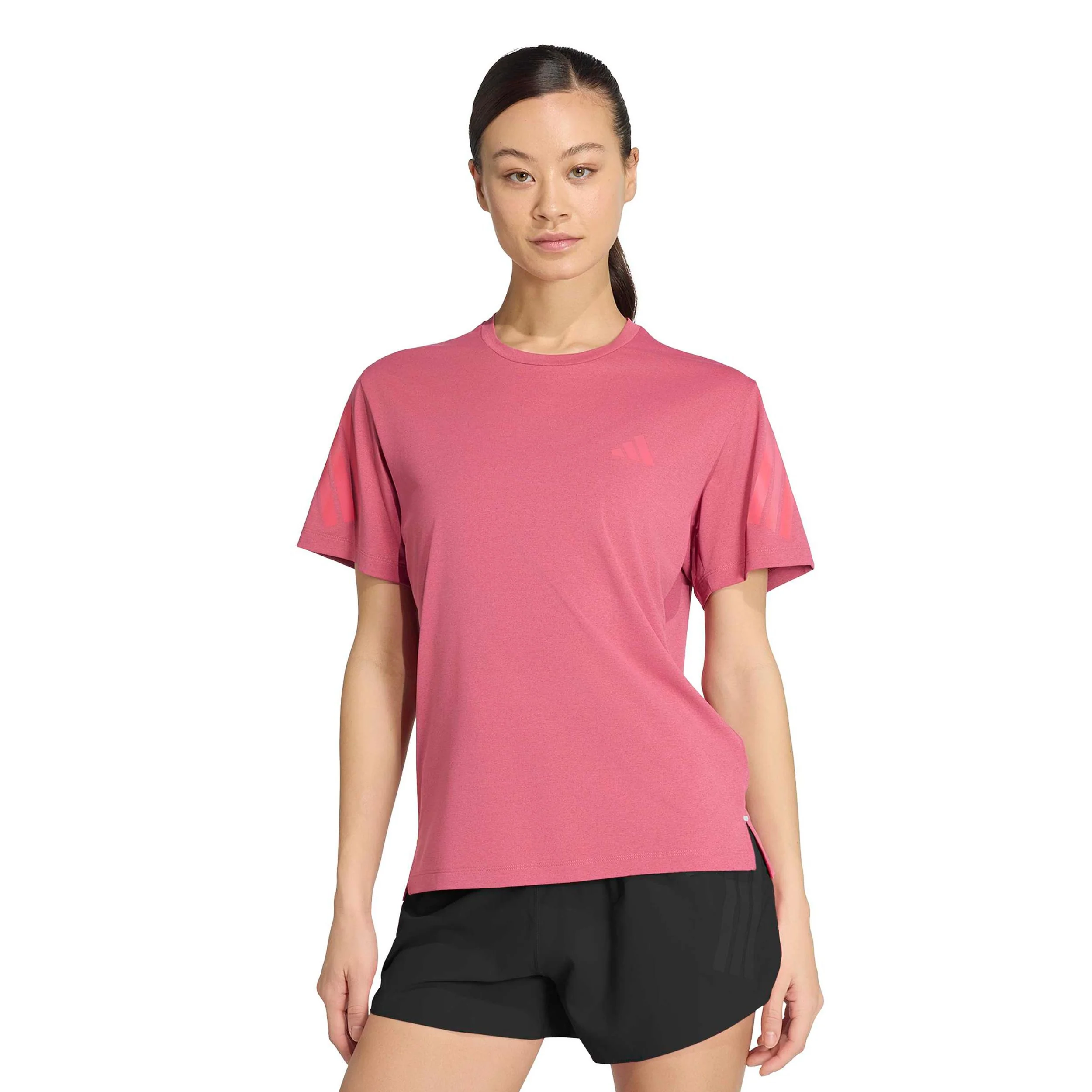 adi365 Maillot de course Femmes - rouge vin