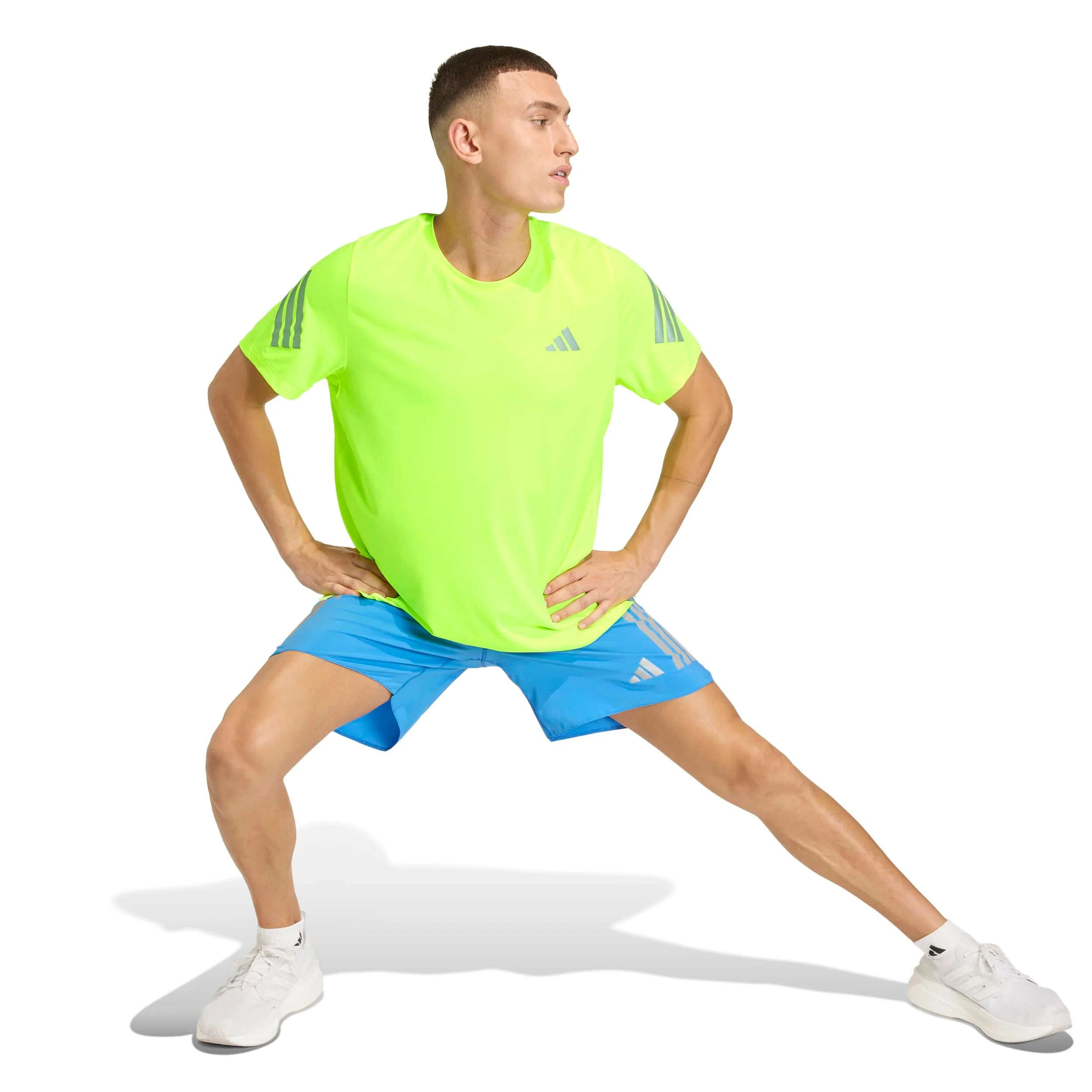 adi365 Maillot de course Hommes - jaunes fluo - Image 4