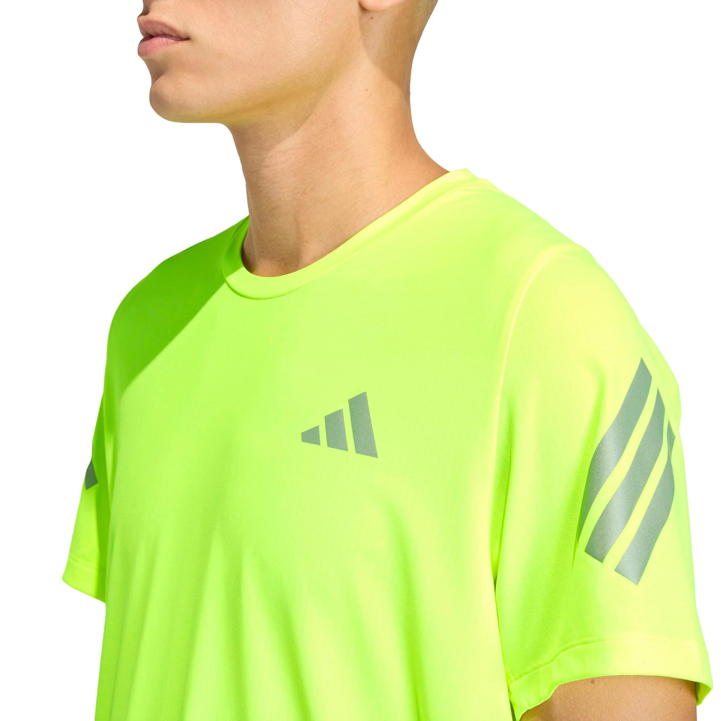 adi365 Maillot de course Hommes - jaunes fluo - Image 5