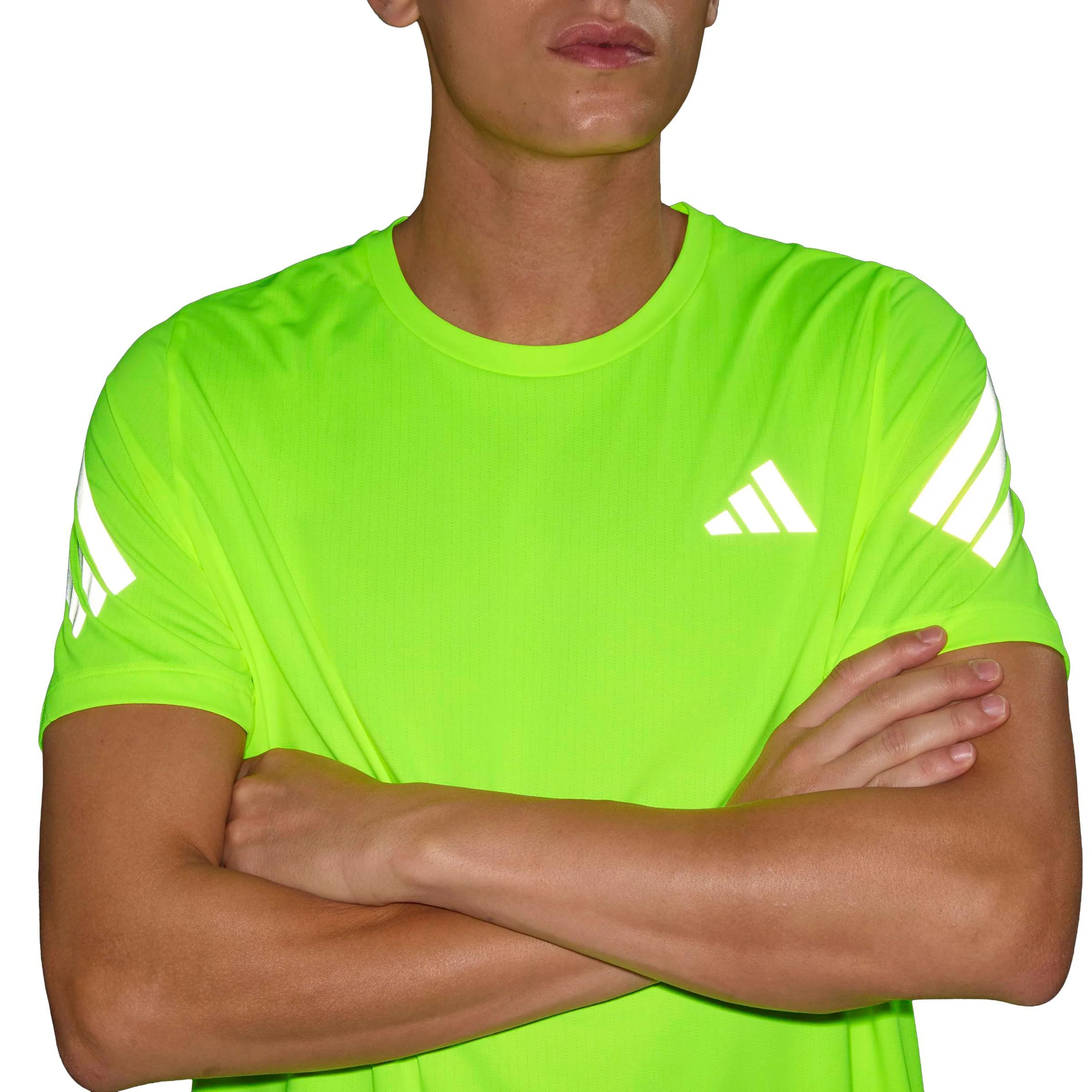 adi365 Maillot de course Hommes - jaunes fluo - Image 7