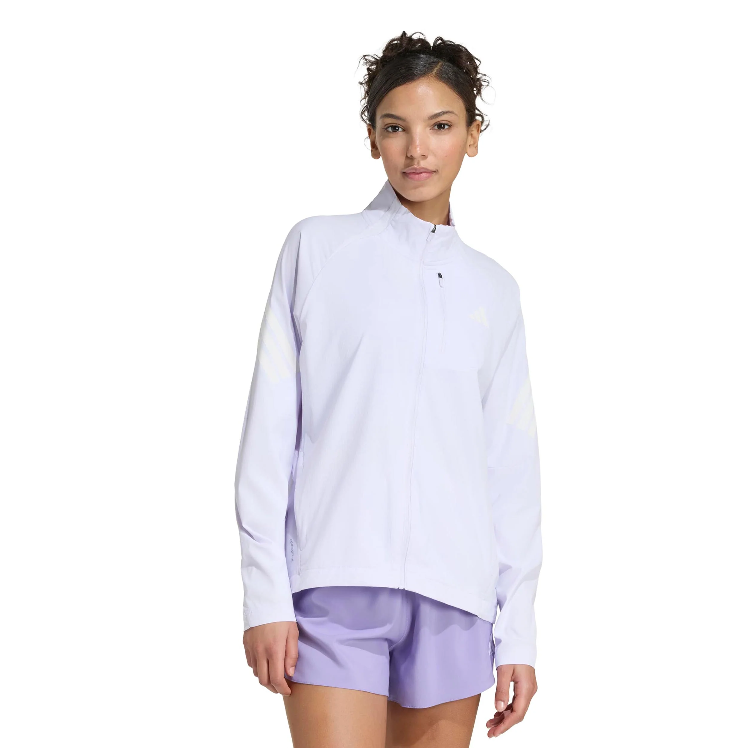 adi365 Veste running Femmes - blanc