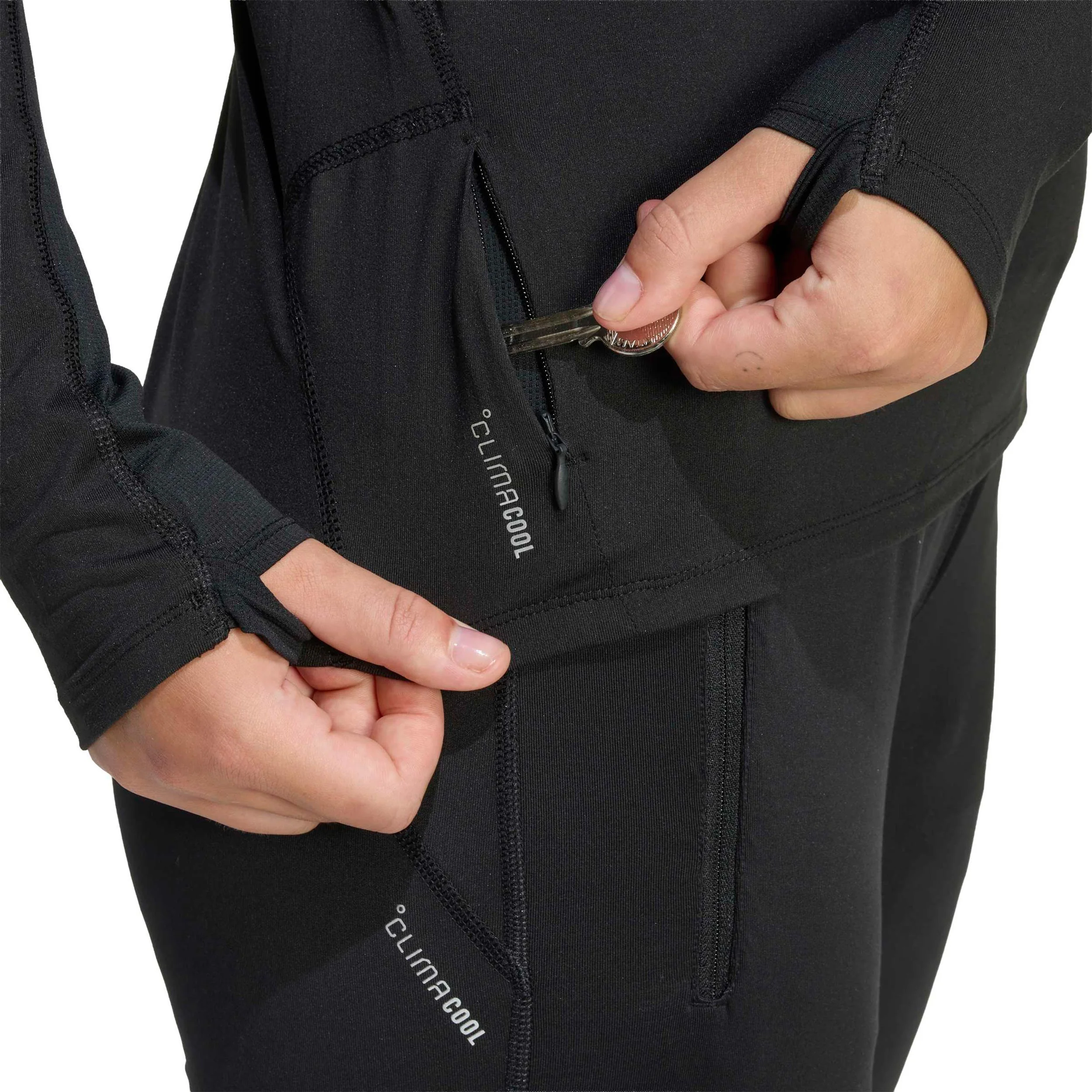 adi365 Zip Maillot de course Femmes-noir - Image 5