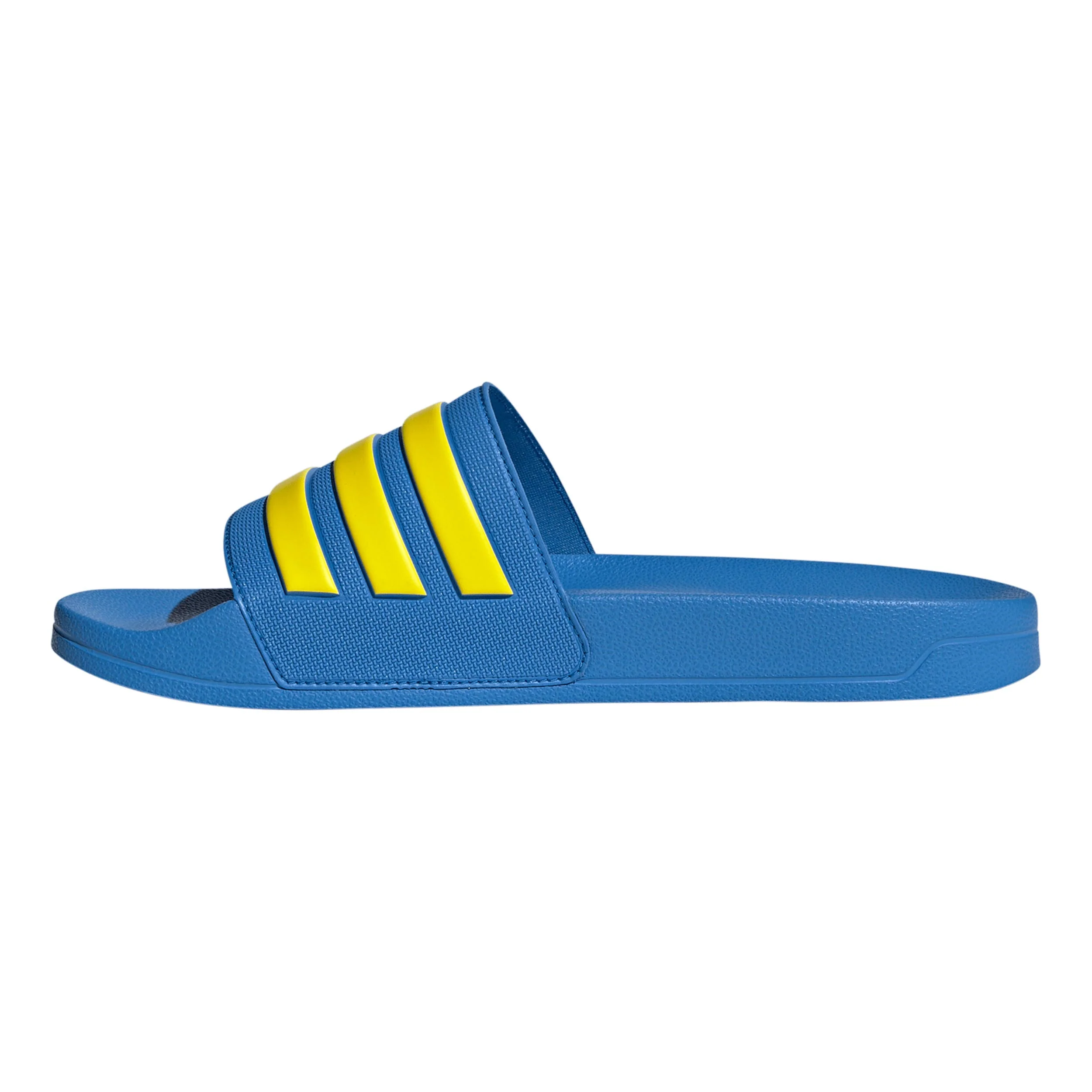Adilette Shower Tongs Unisex - bleu, jaune - Image 2