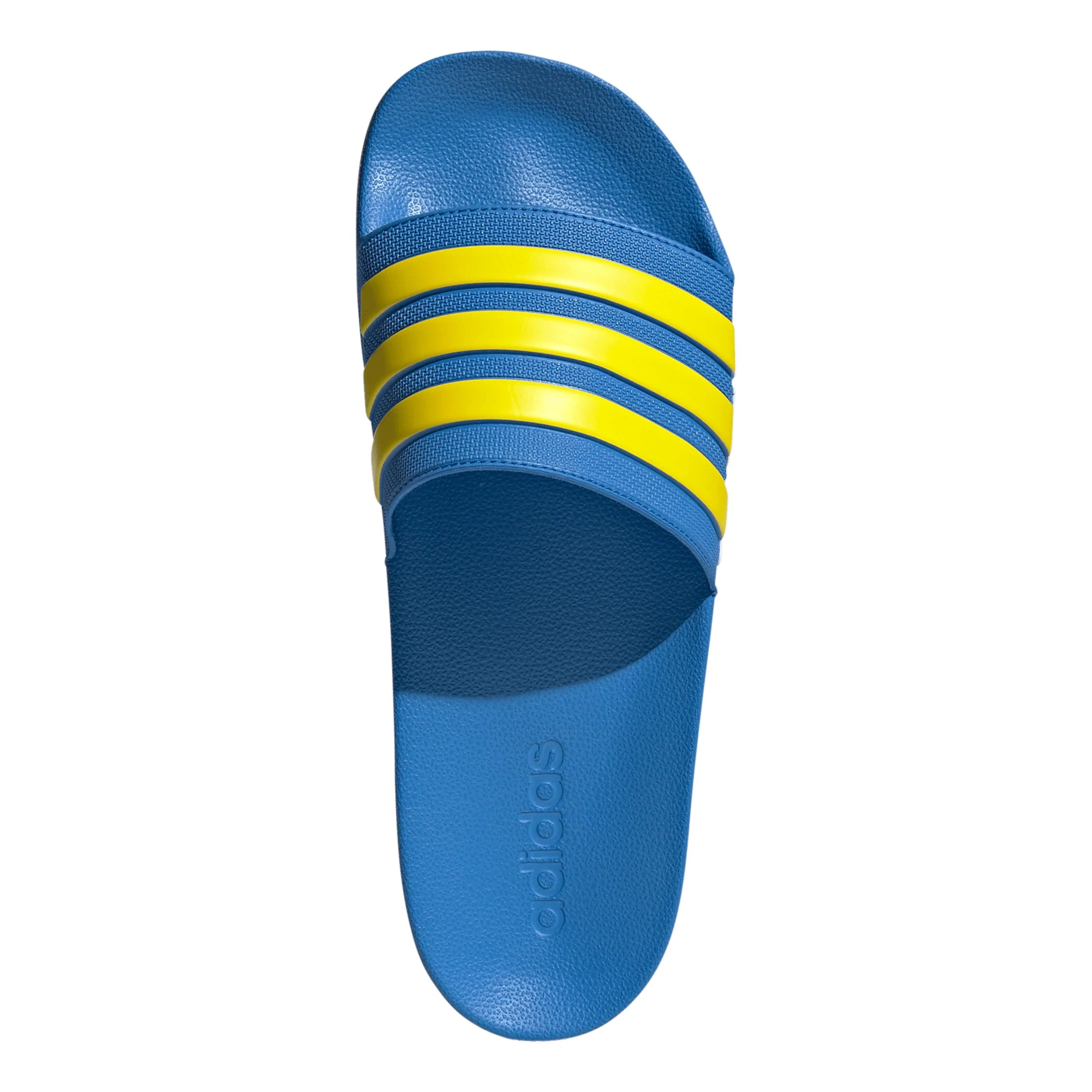 Adilette Shower Tongs Unisex - bleu, jaune - Image 3
