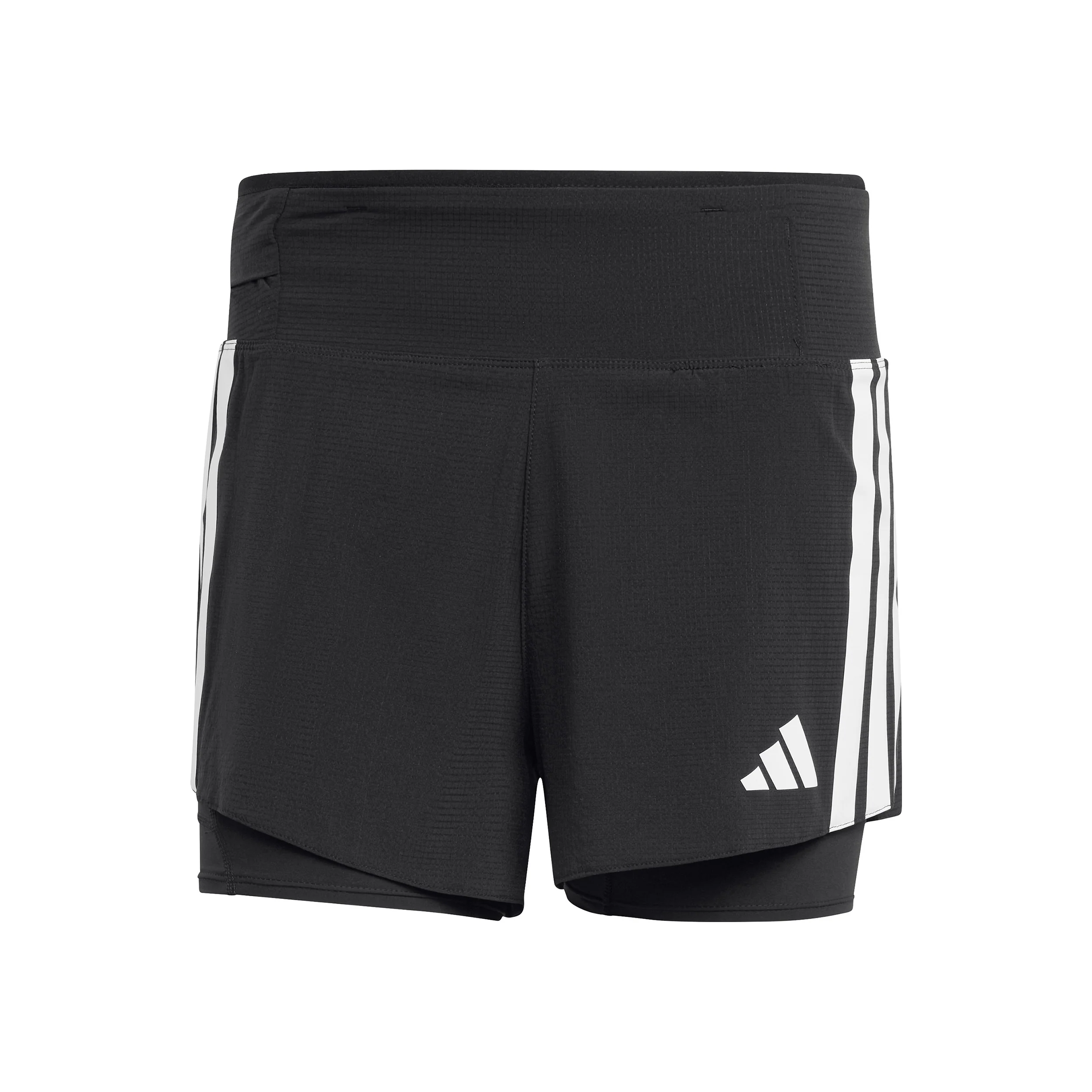 Adizero 2in1 Short De Running Hommes-Noir,Blanc