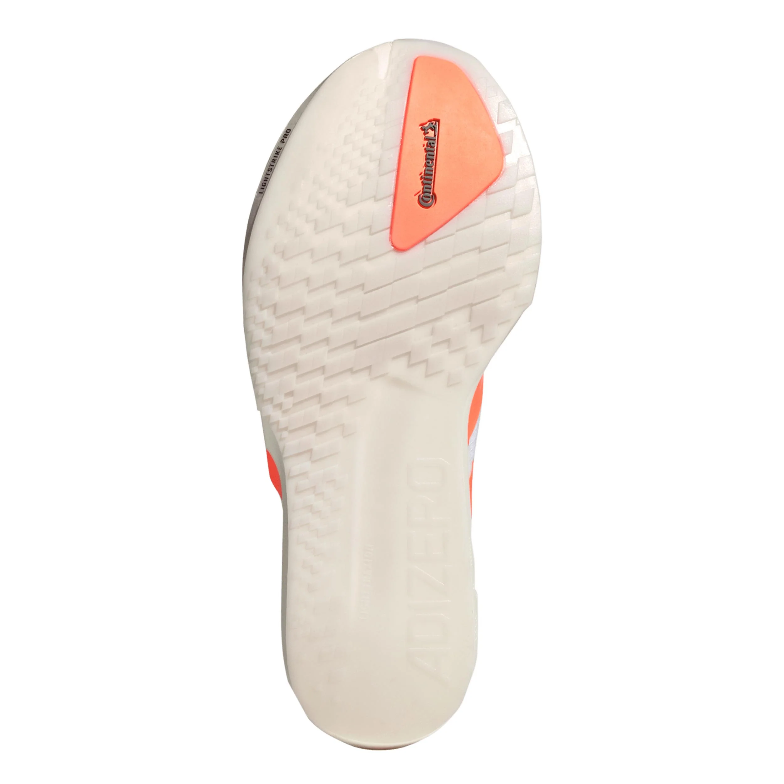 adizero Adios 9 Chaussure de compétition Femmes - blanc, orange - Image 4
