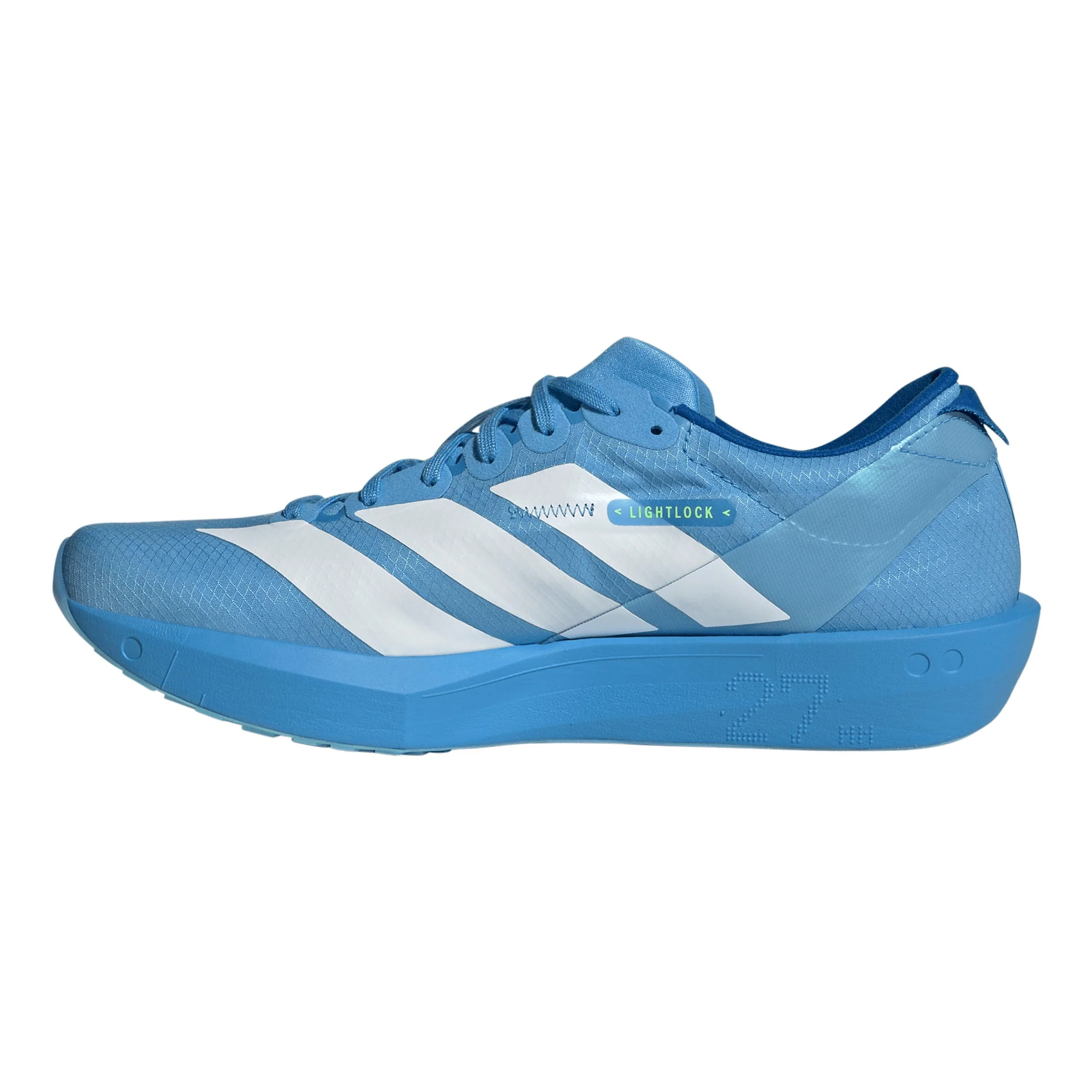 adizero Adios 9 Chaussure de compétition Femmes - bleu, blanc - Image 2