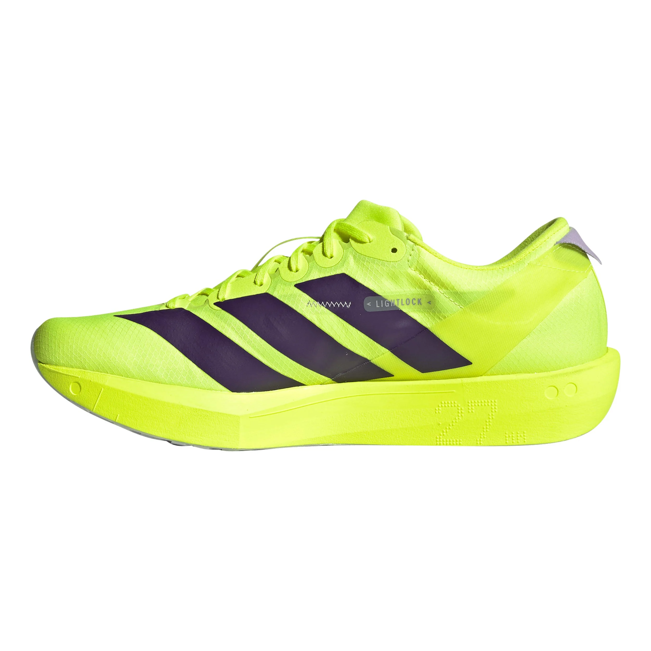 adizero Adios 9 Chaussure de compétition Hommes - jaune, lilas - Image 2