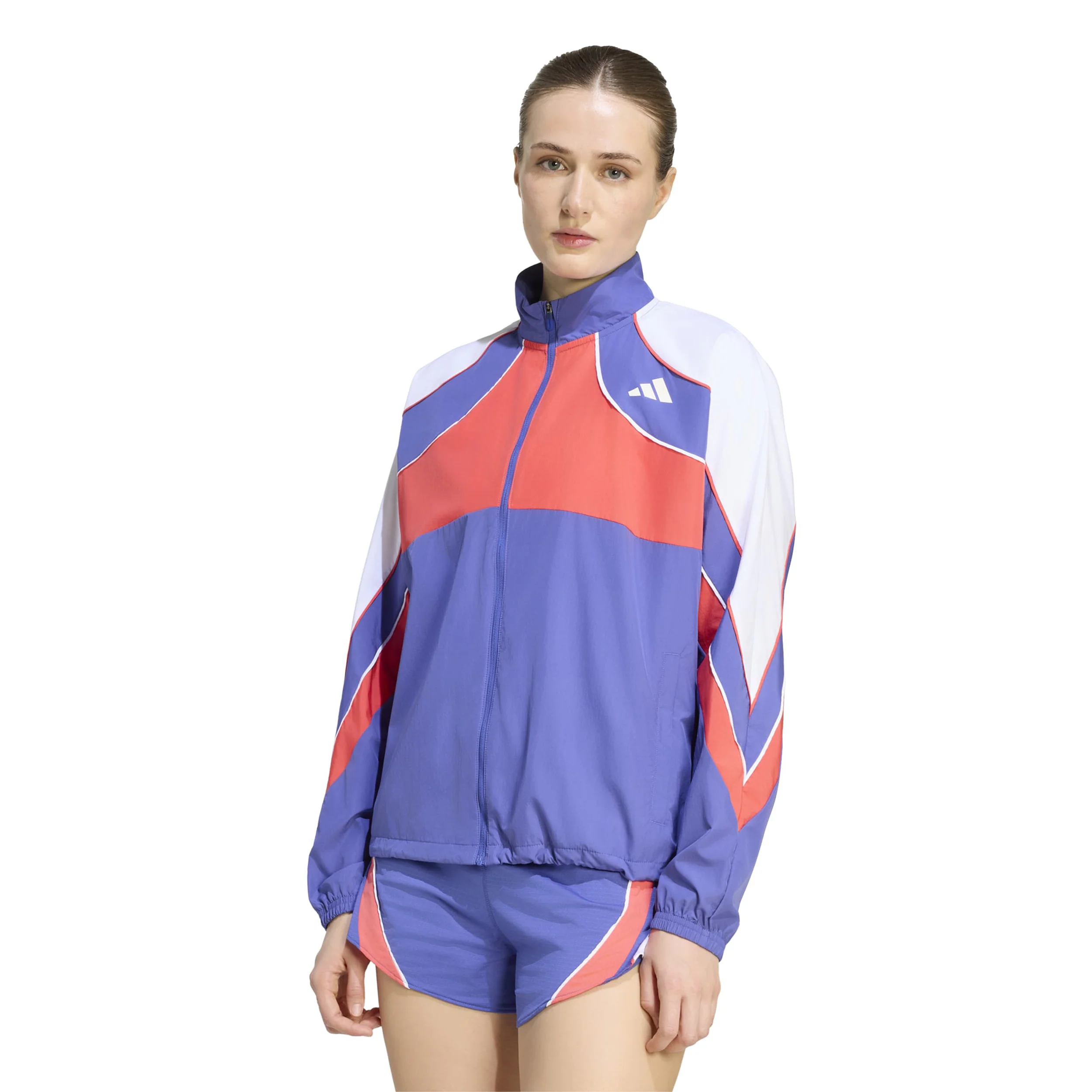 adizero Archive Veste running Femmes - bleu, rouge - Image 2
