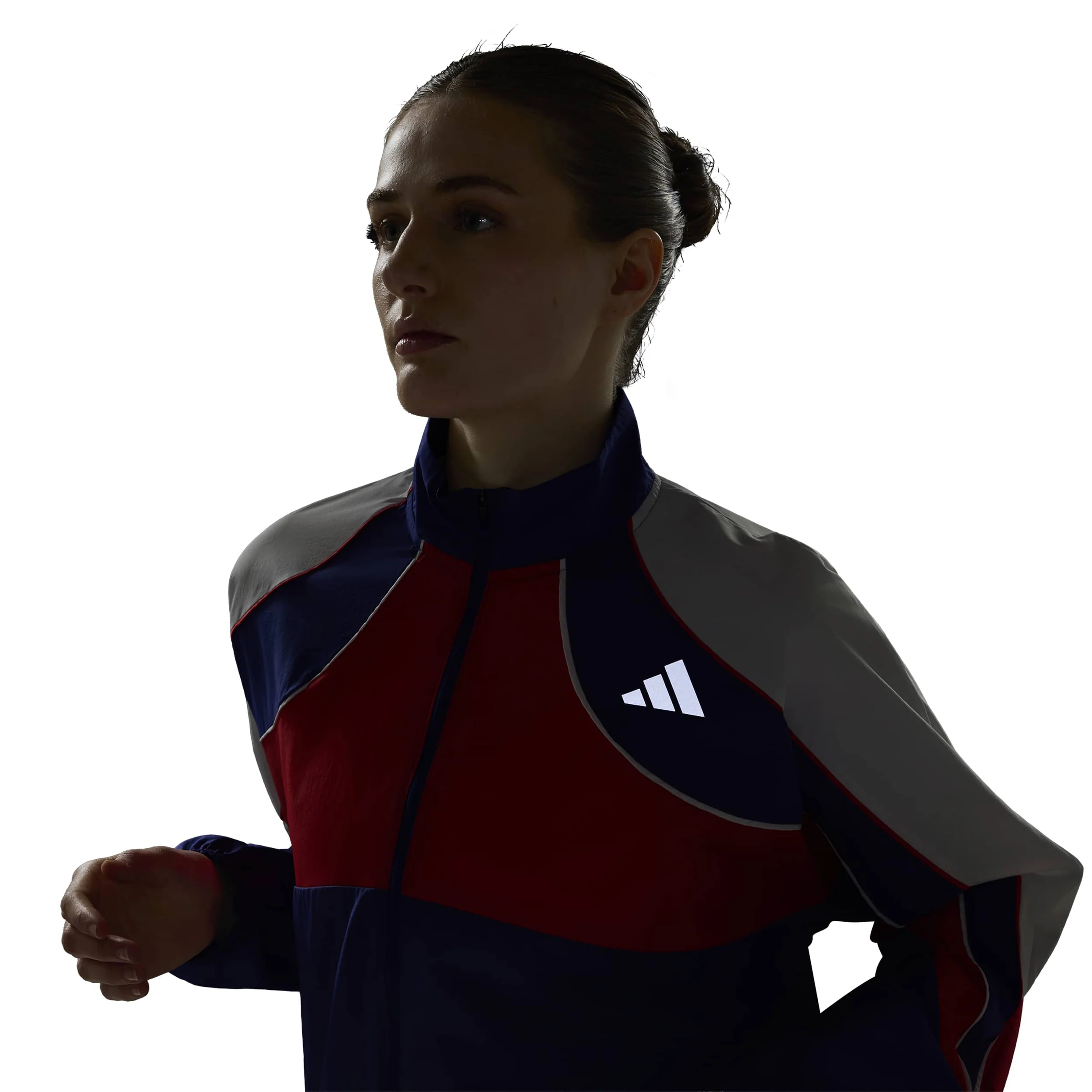 adizero Archive Veste running Femmes - bleu, rouge - Image 8