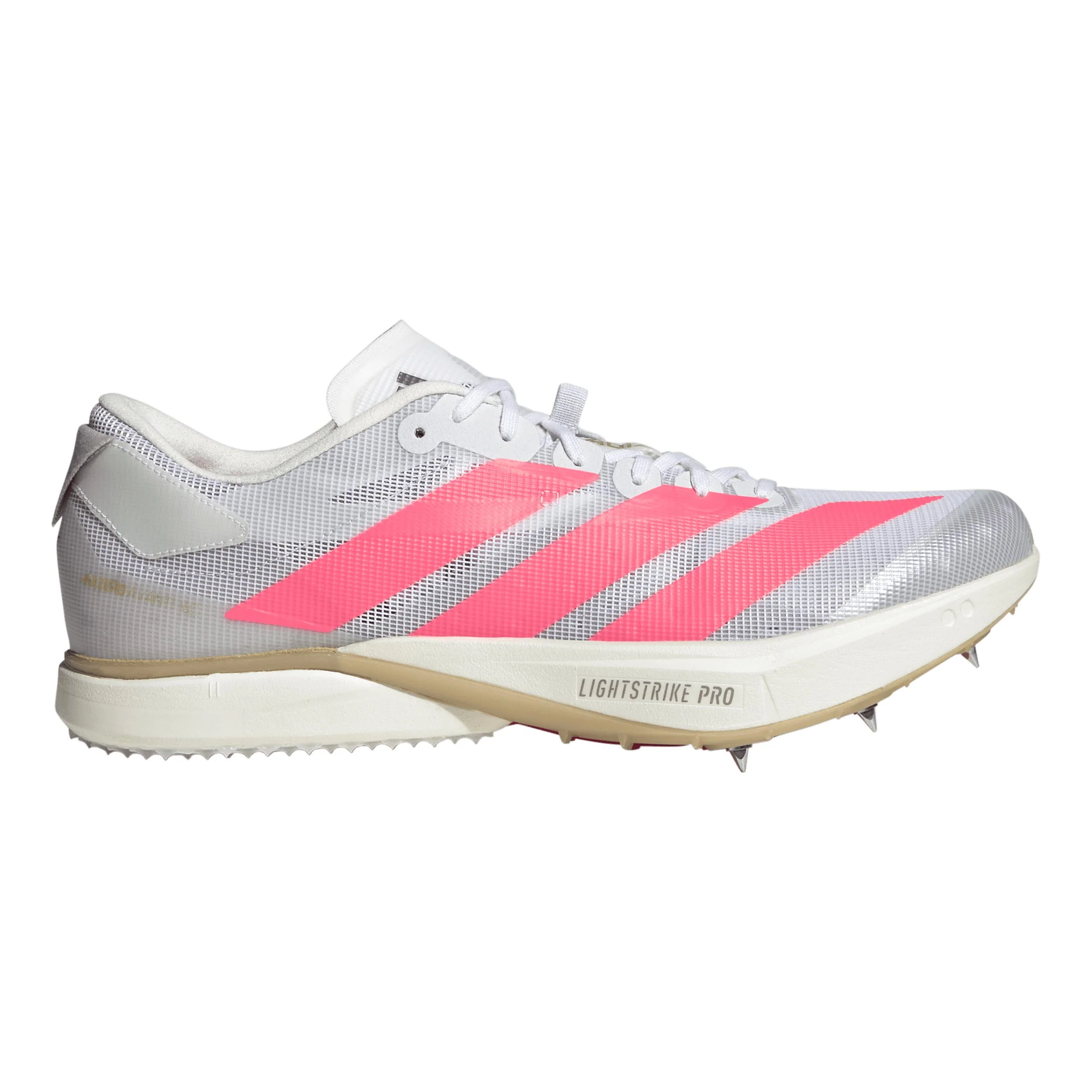 Adizero Avanti XC Spikes Unisex - blanc, orange