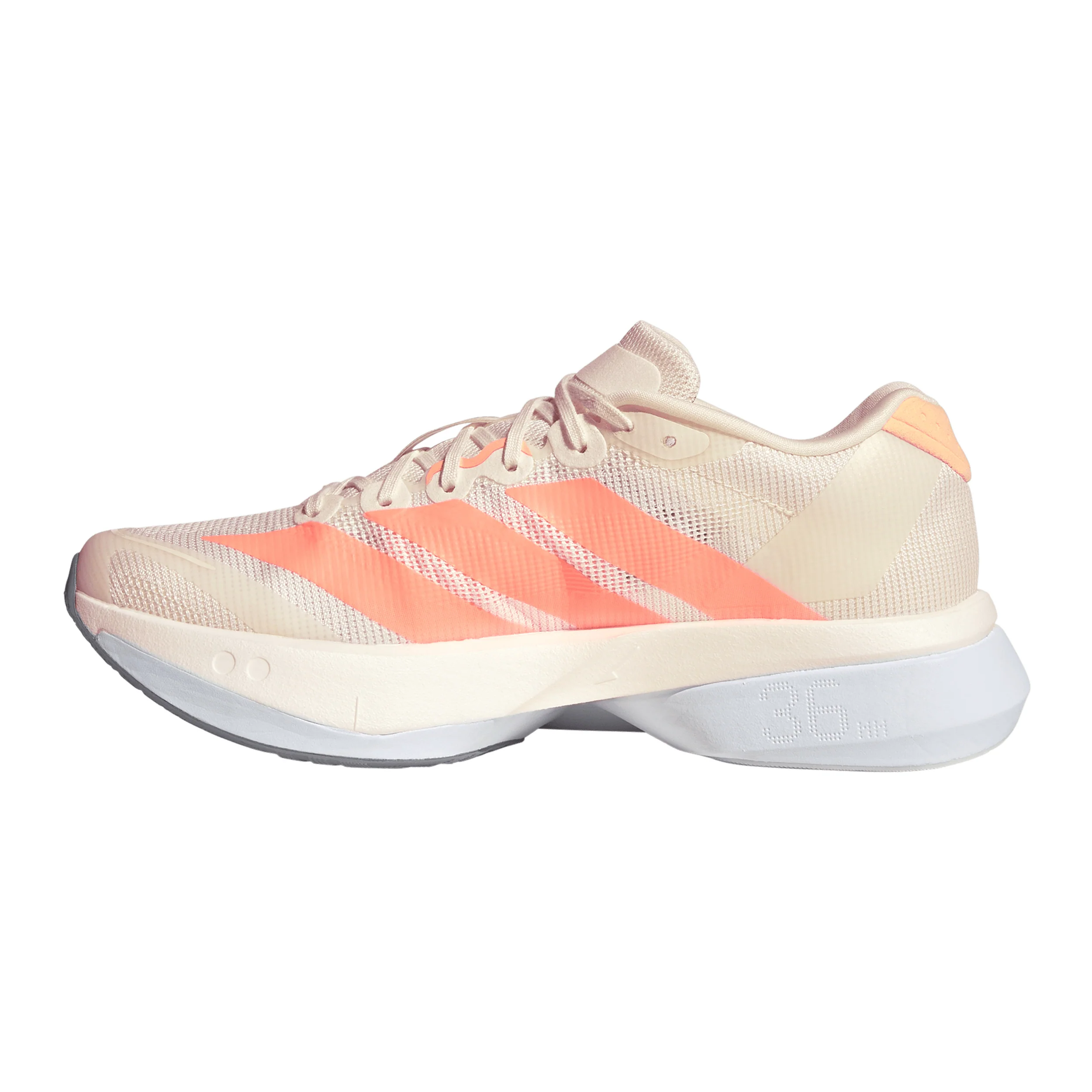 adizero Boston 13 Chaussure de compétition Femmes - blanc, orange - Image 2