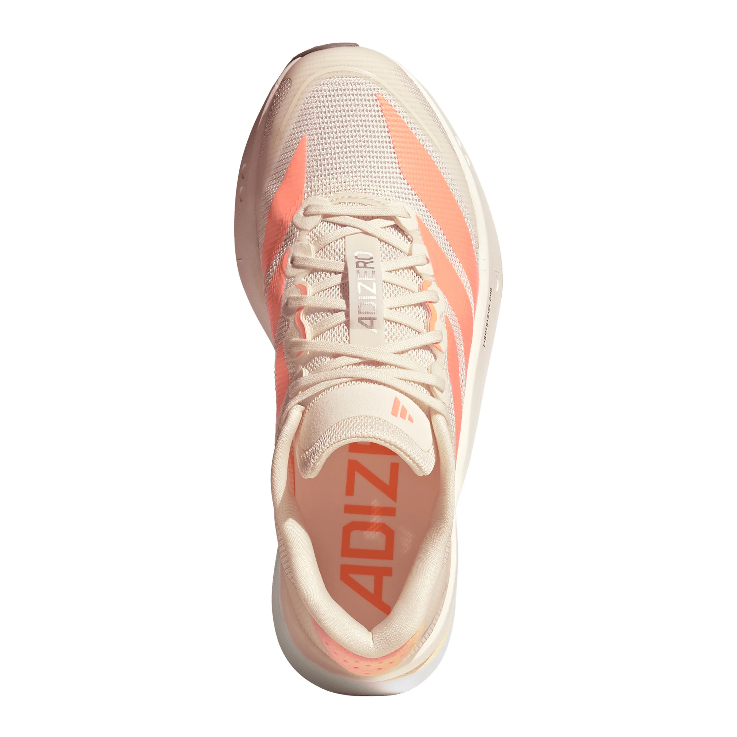 adizero Boston 13 Chaussure de compétition Femmes - blanc, orange - Image 3