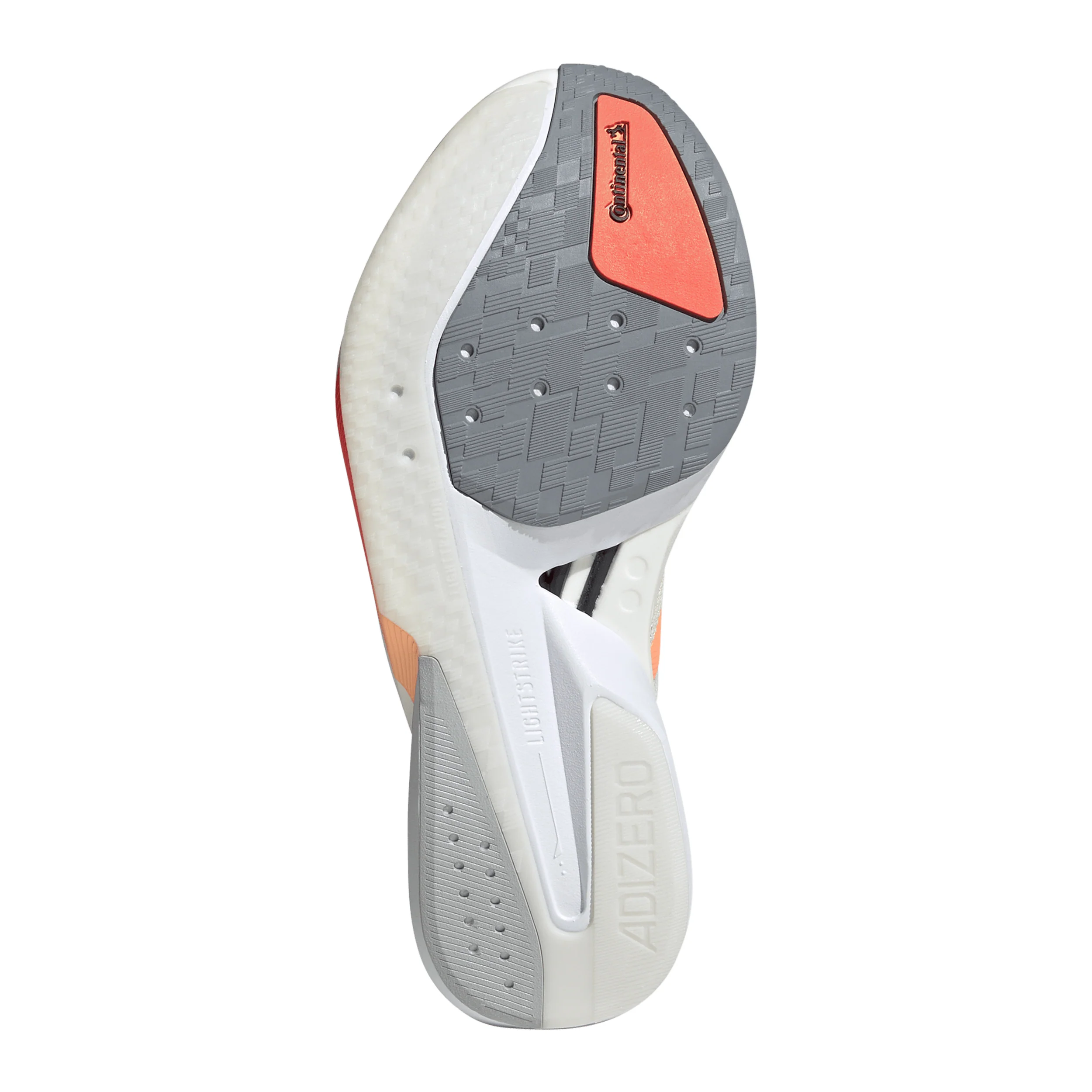 adizero Boston 13 Chaussure de compétition Femmes - blanc, orange - Image 4