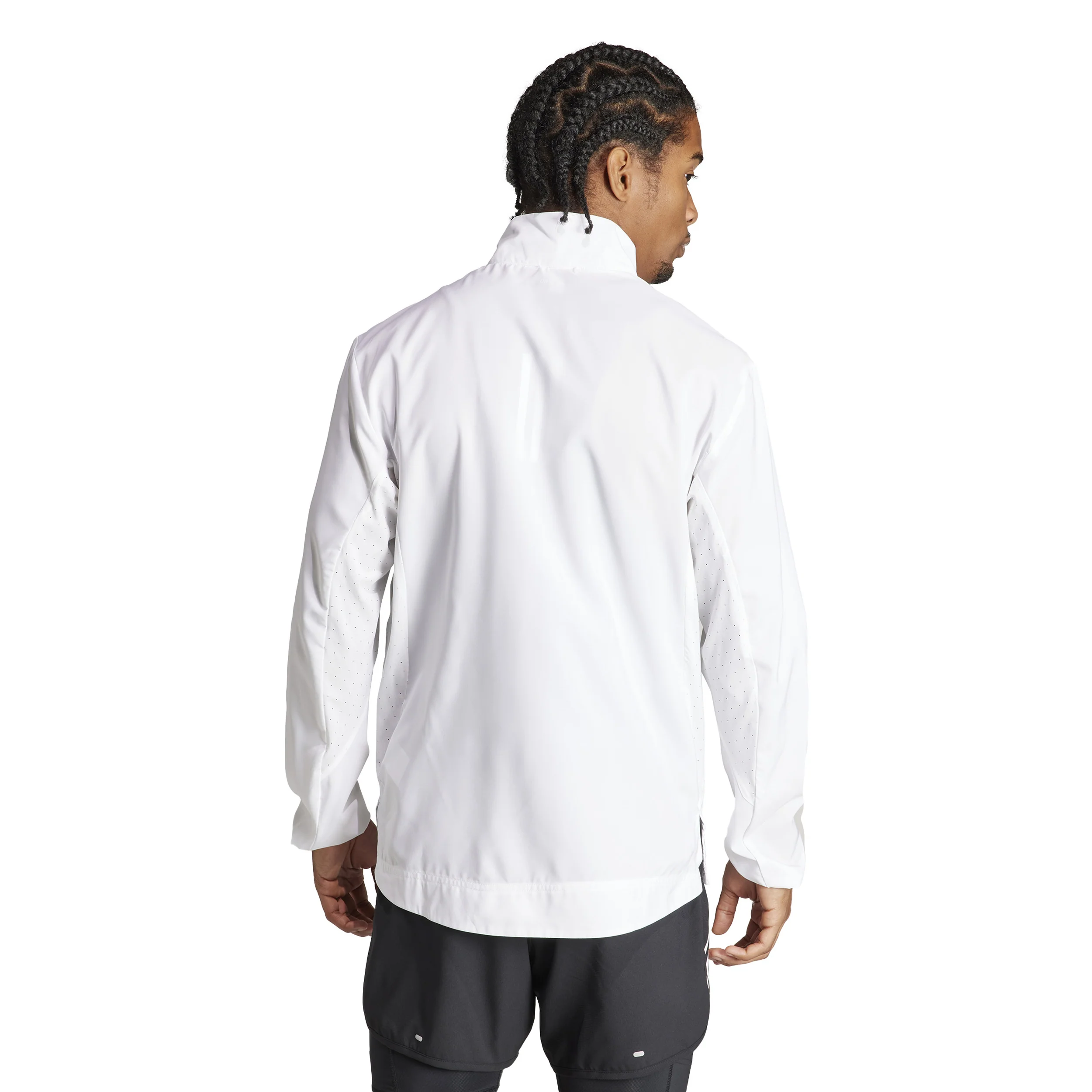 Adizero Essential Veste Running Hommes-Blanc - Image 3
