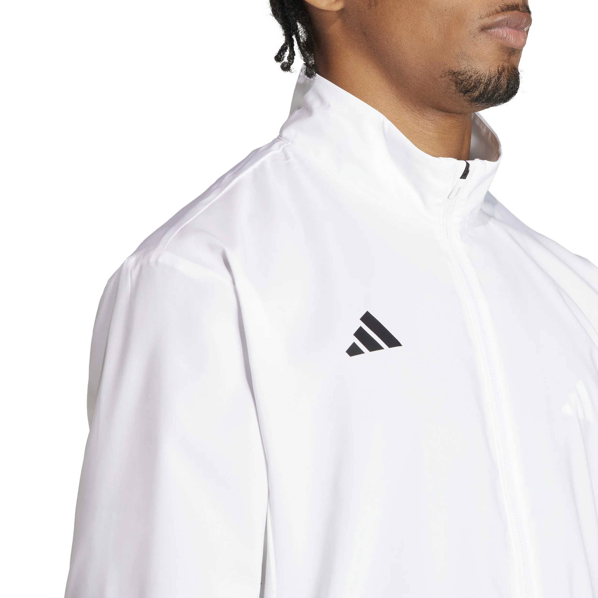 Adizero Essential Veste Running Hommes-Blanc - Image 6