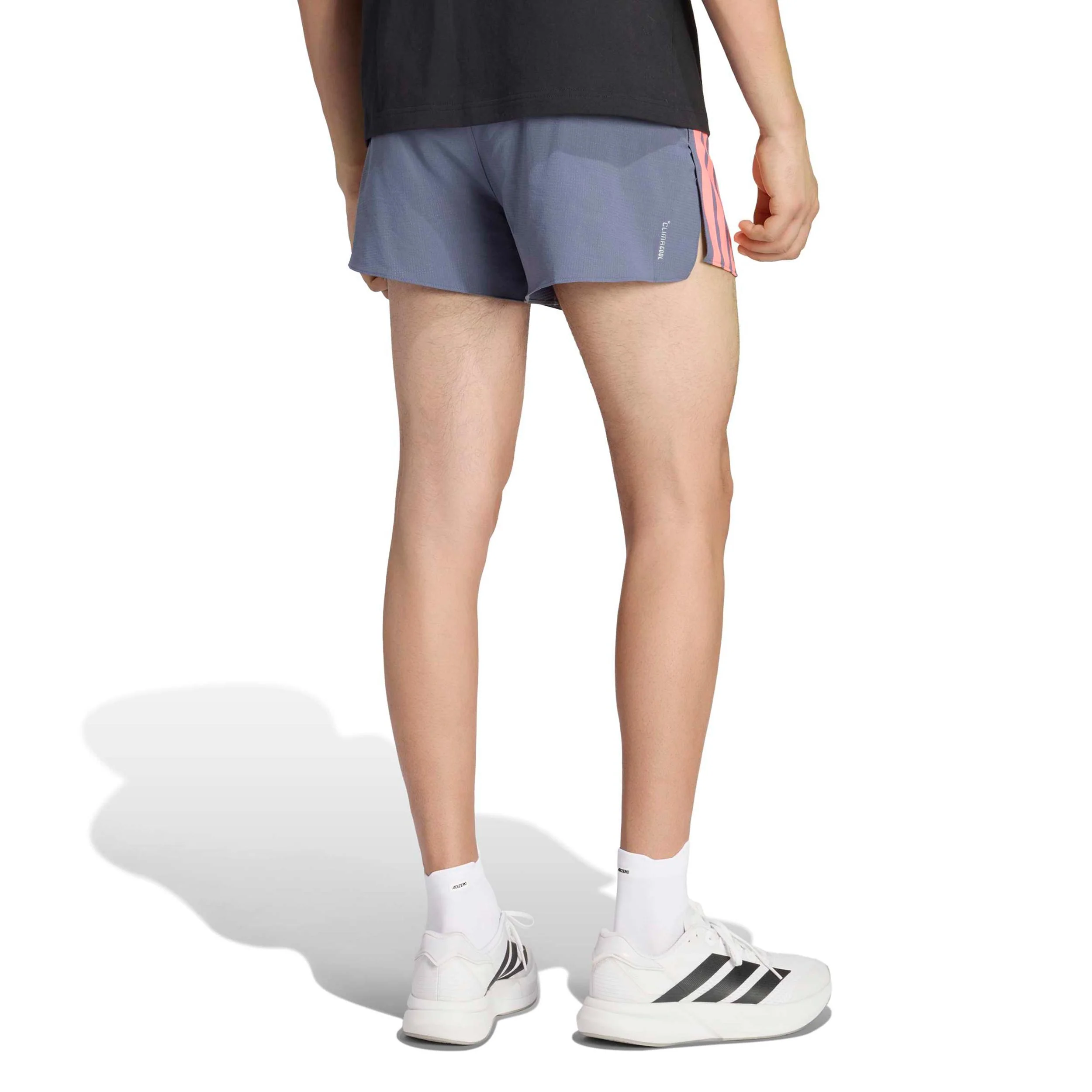 adizero Gel 3in Short de running Hommes - gris, corail - Image 3