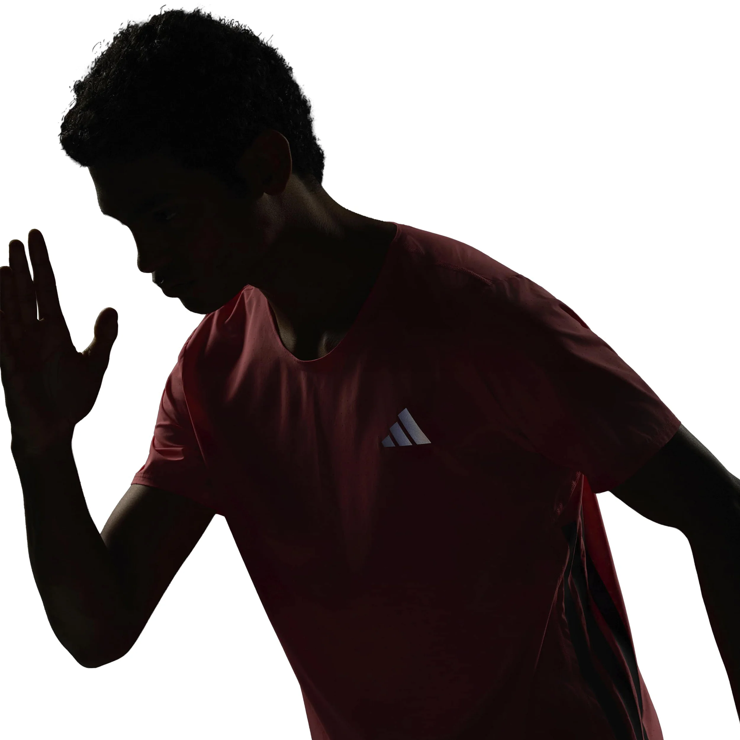adizero Maillot de course Hommes - rouge, noir - Image 7