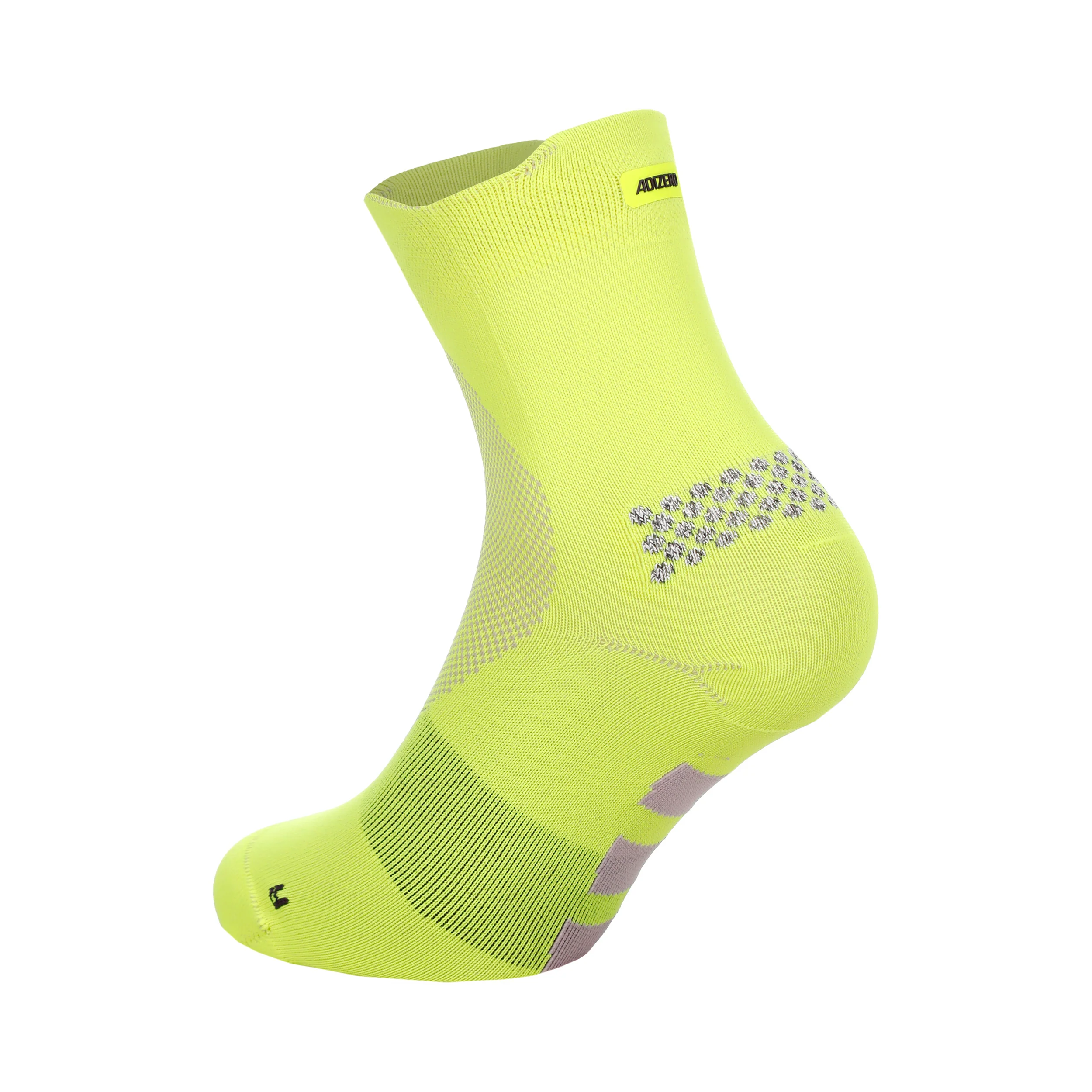 adizero Quarter Chaussettes de running Unisex - jaune, lilas - Image 2