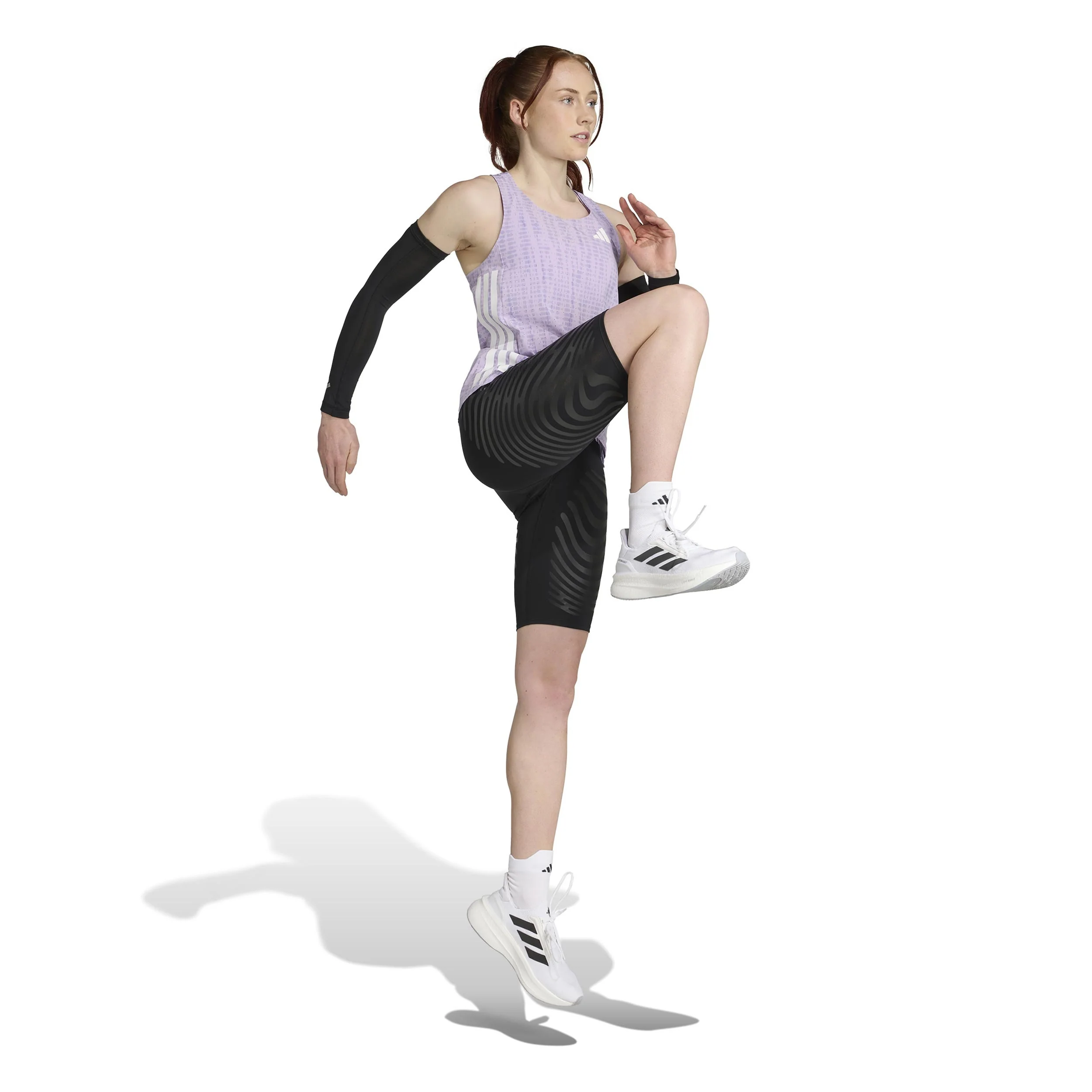 Adizero Singlet Maillot De Course Femmes-Lilas,Lilas - Image 4