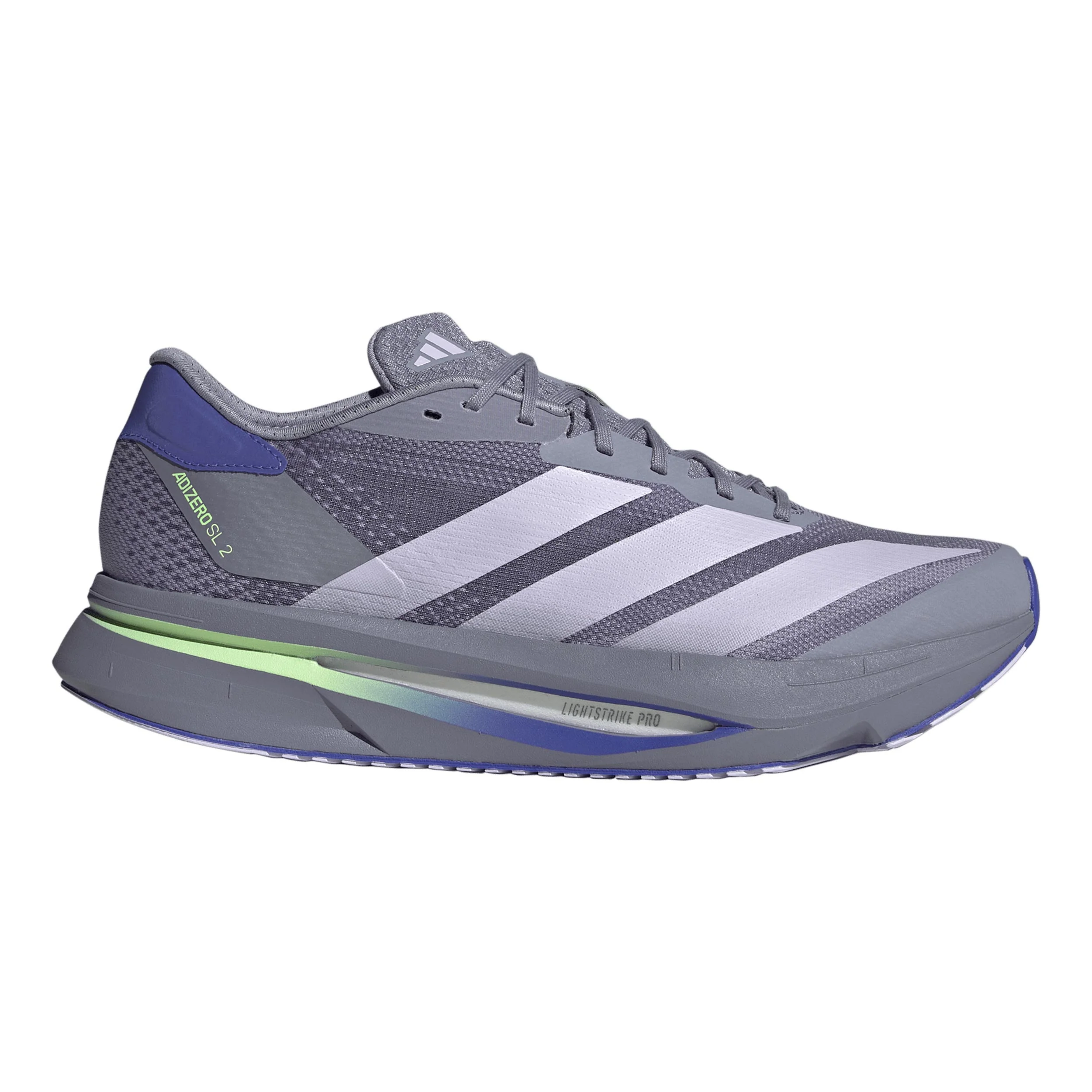 adizero SL 2 Chaussure de running sans stabilisateurs Hommes - gris, lilas