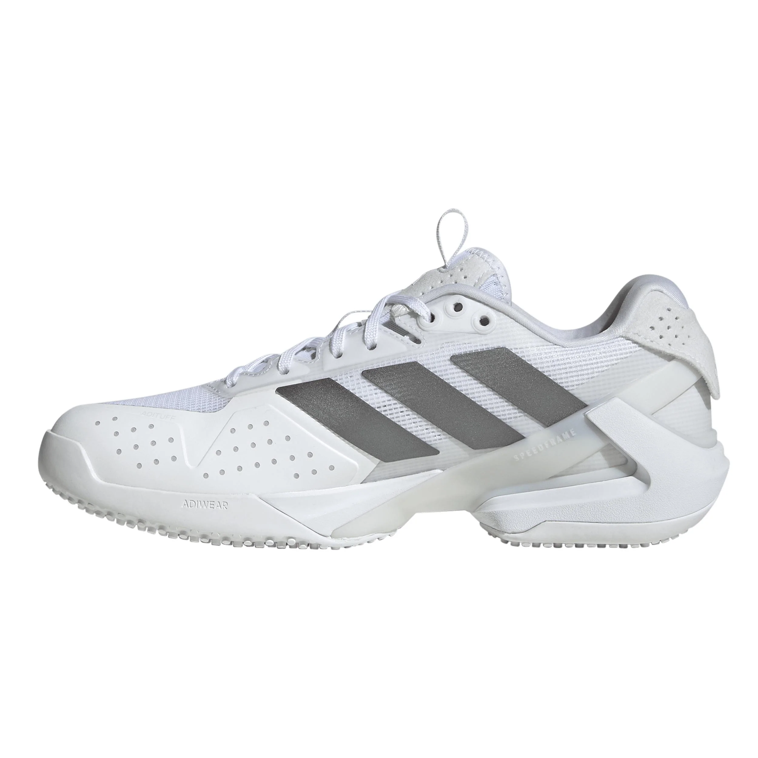 adizero Ubersonic 5 Chaussure gazon Femmes - blanc, argent - Image 2