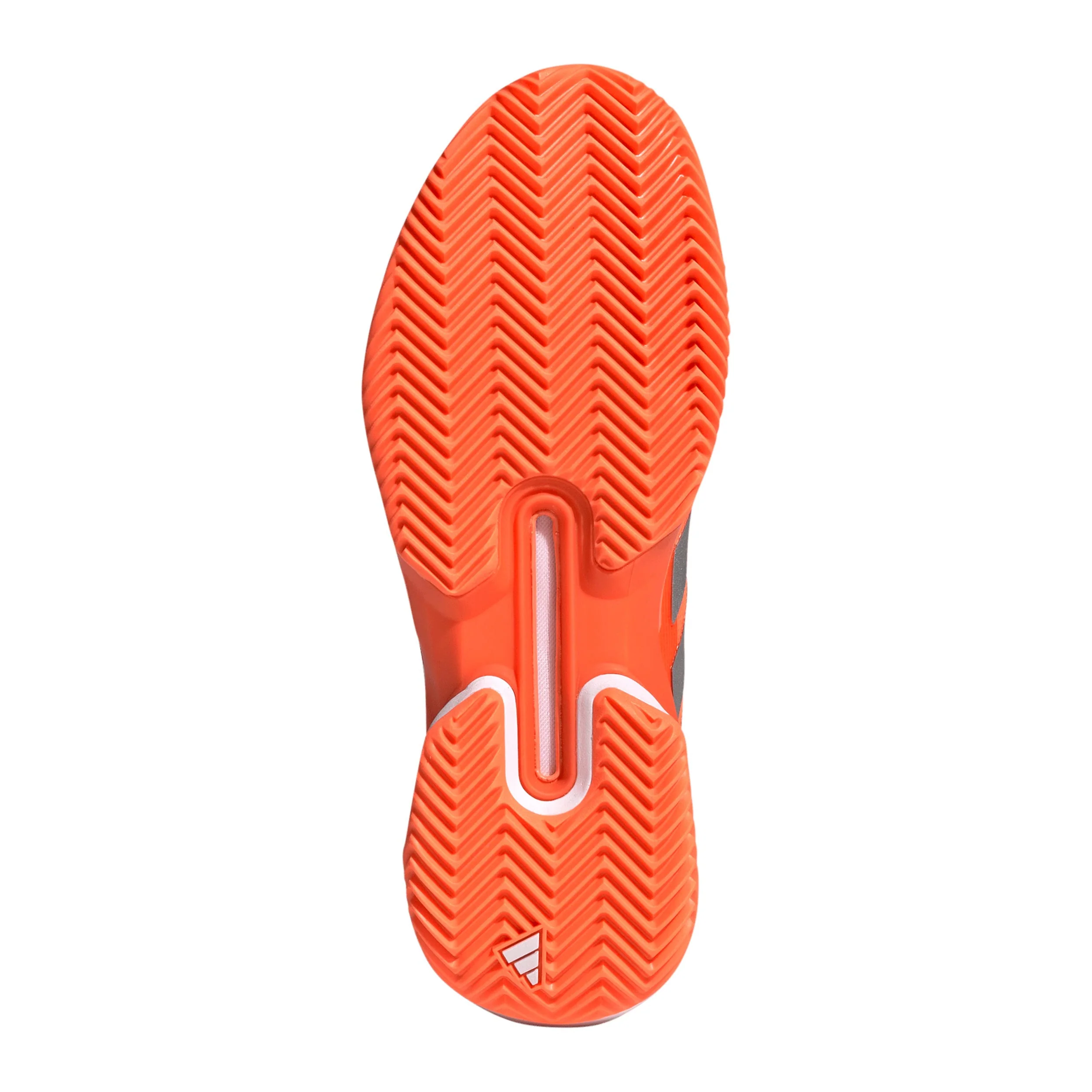 adizero Ubersonic 5 Chaussure terre battue Hommes - orange, argent - Image 4