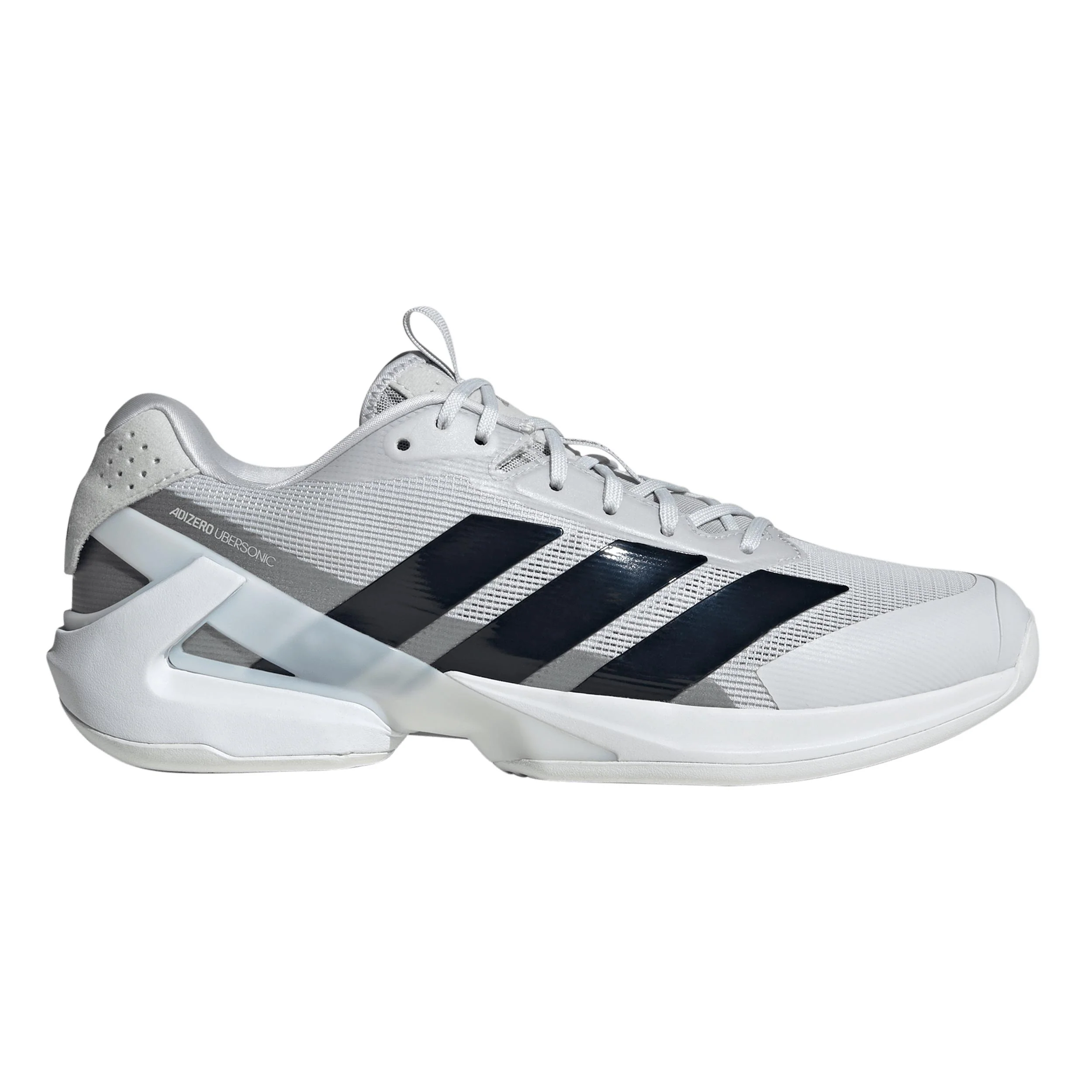 adizero Ubersonic 5 Chaussures toutes surfaces Hommes - gris clair, bleu nuit