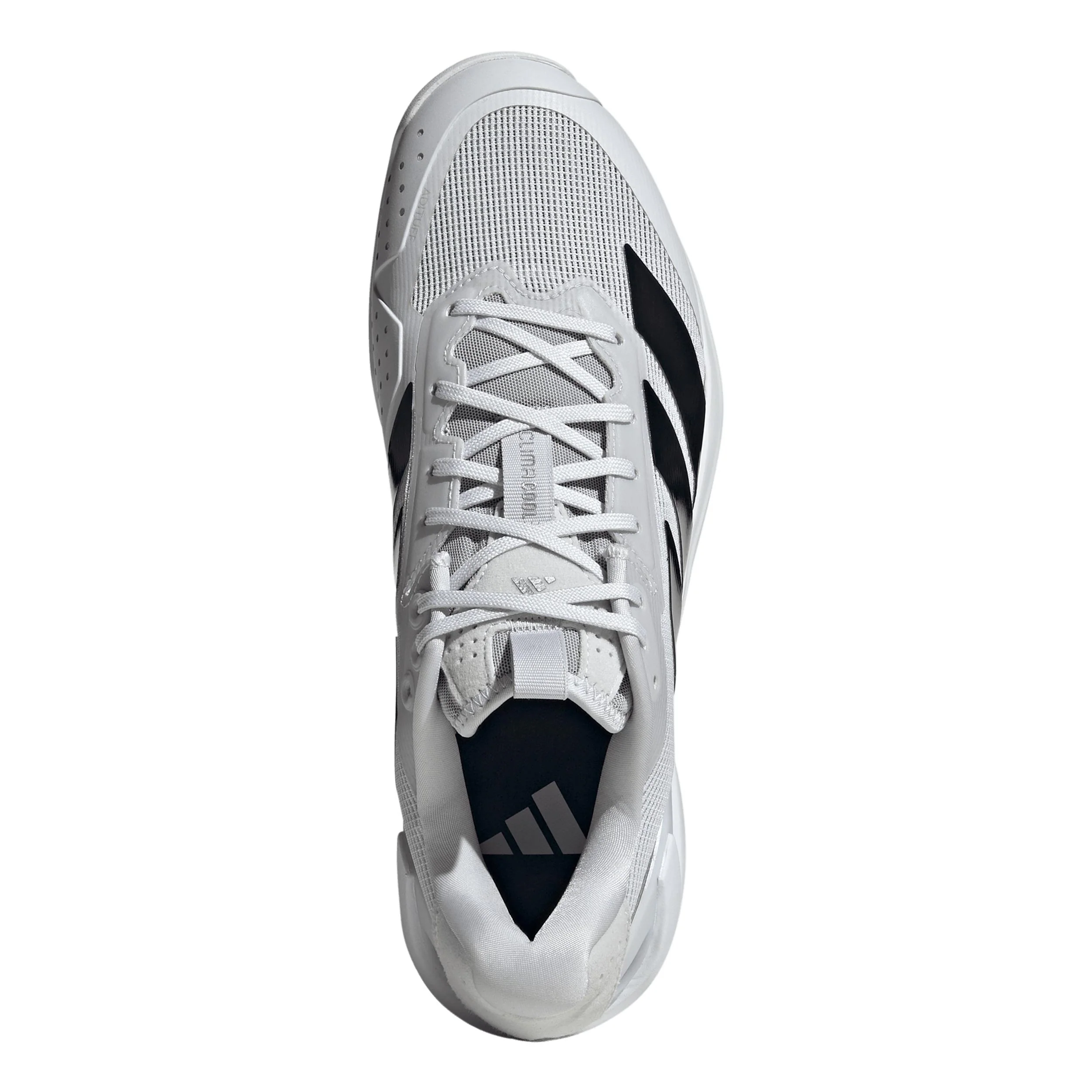 adizero Ubersonic 5 Chaussures toutes surfaces Hommes - gris clair, bleu nuit - Image 3