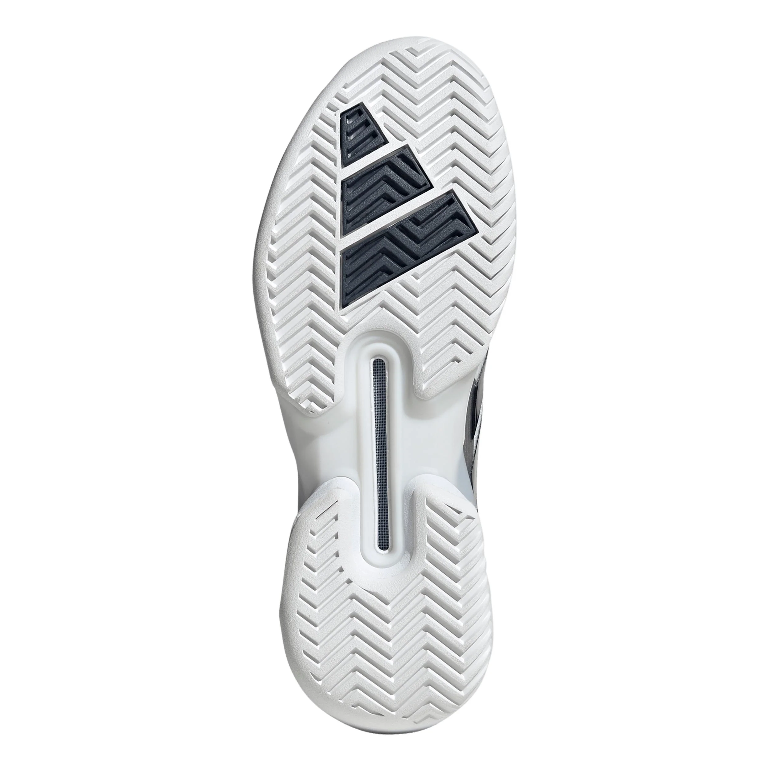adizero Ubersonic 5 Chaussures toutes surfaces Hommes - gris clair, bleu nuit - Image 4