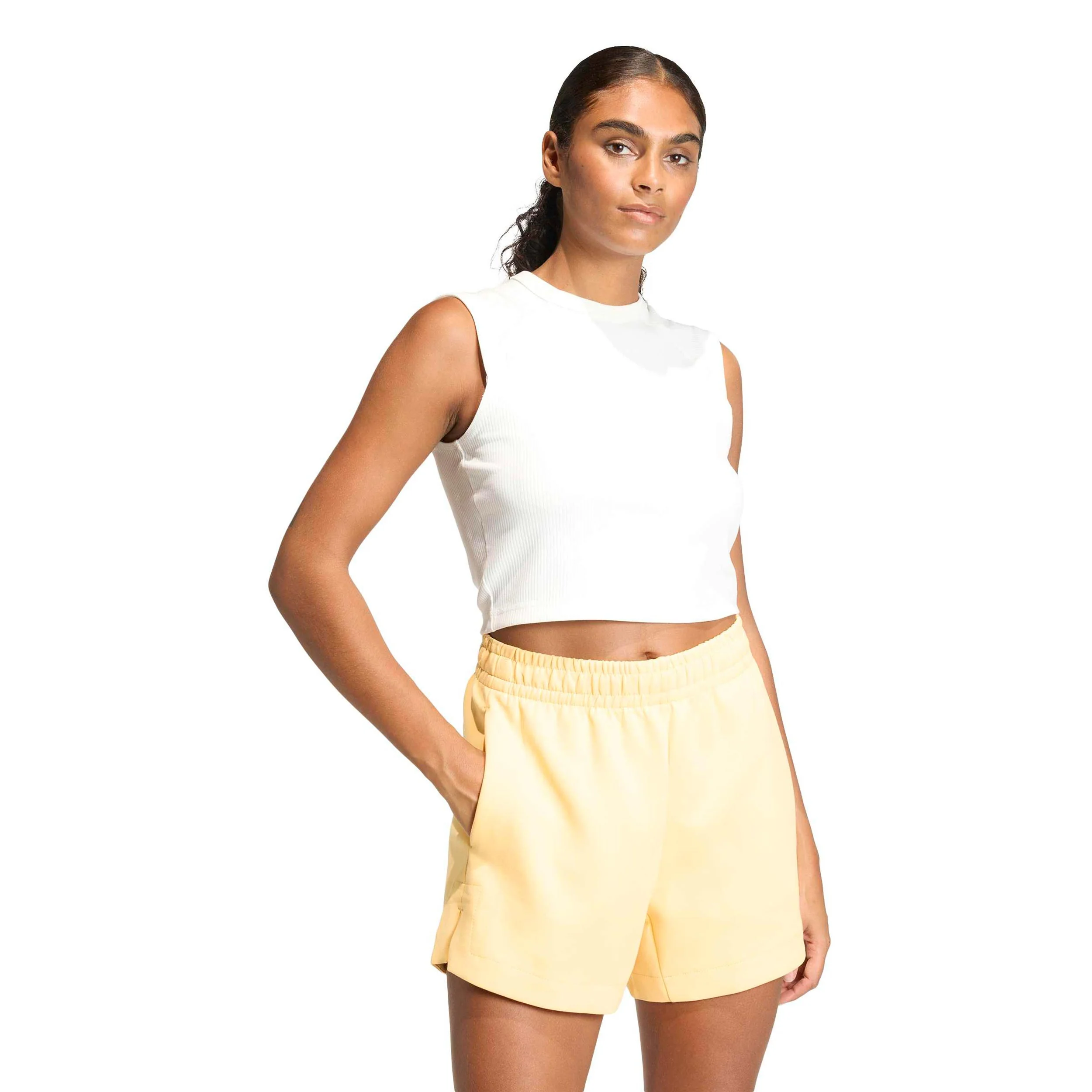 All SZN Rib Débardeur tank top Femmes - blanc - Image 2