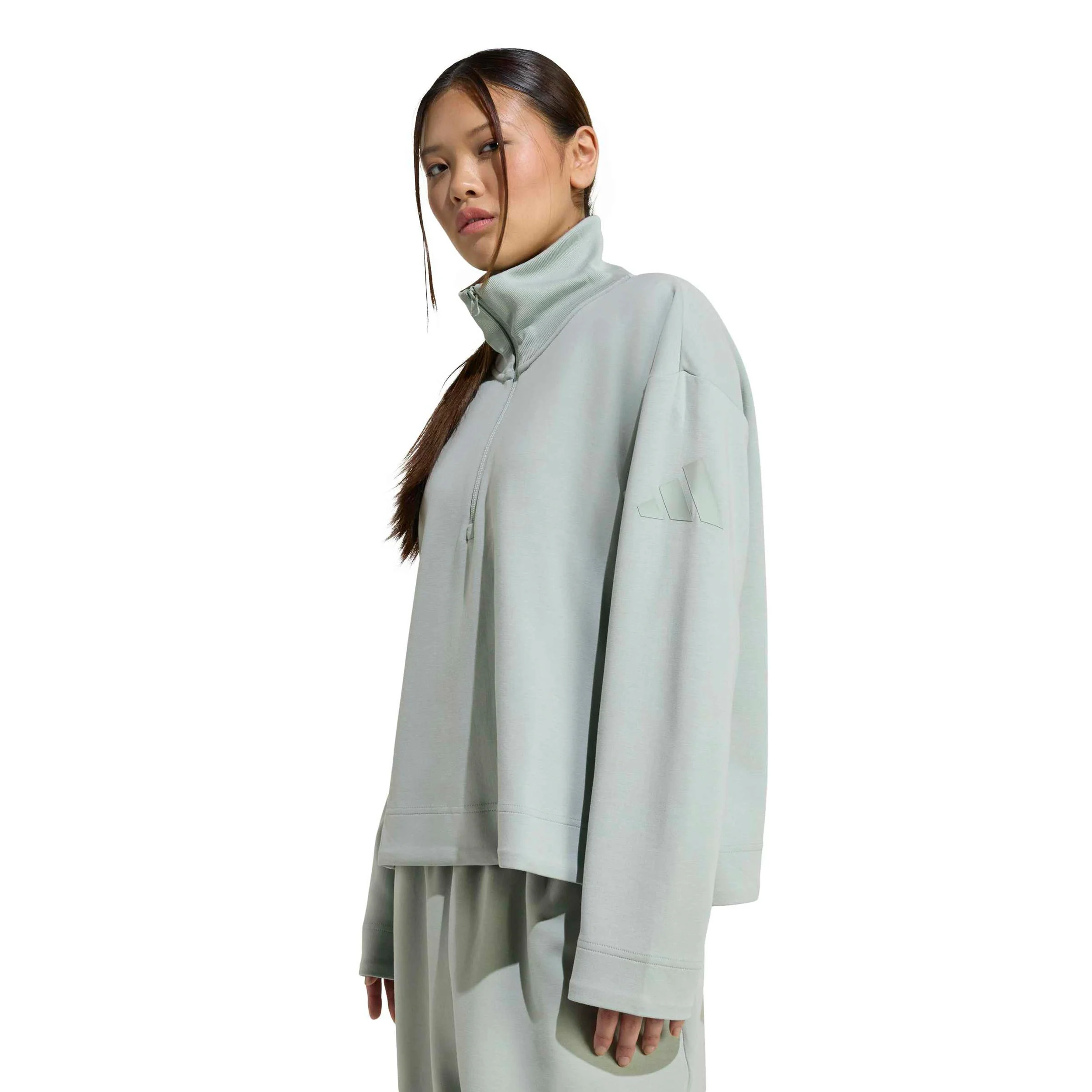 All SZN Sweat-shirt Femmes - sauge - Image 5