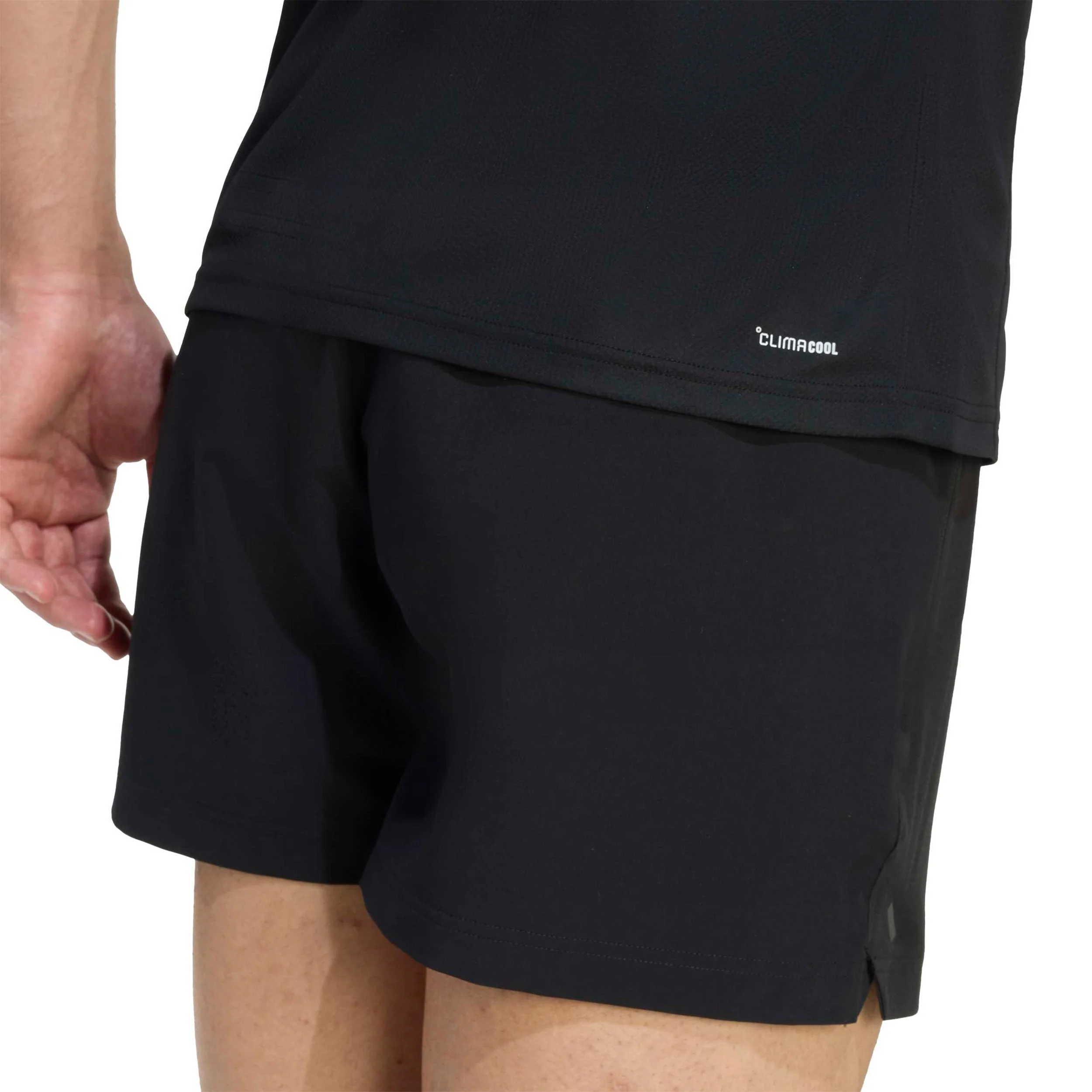 Basic Polo Hommes-noir - Image 5