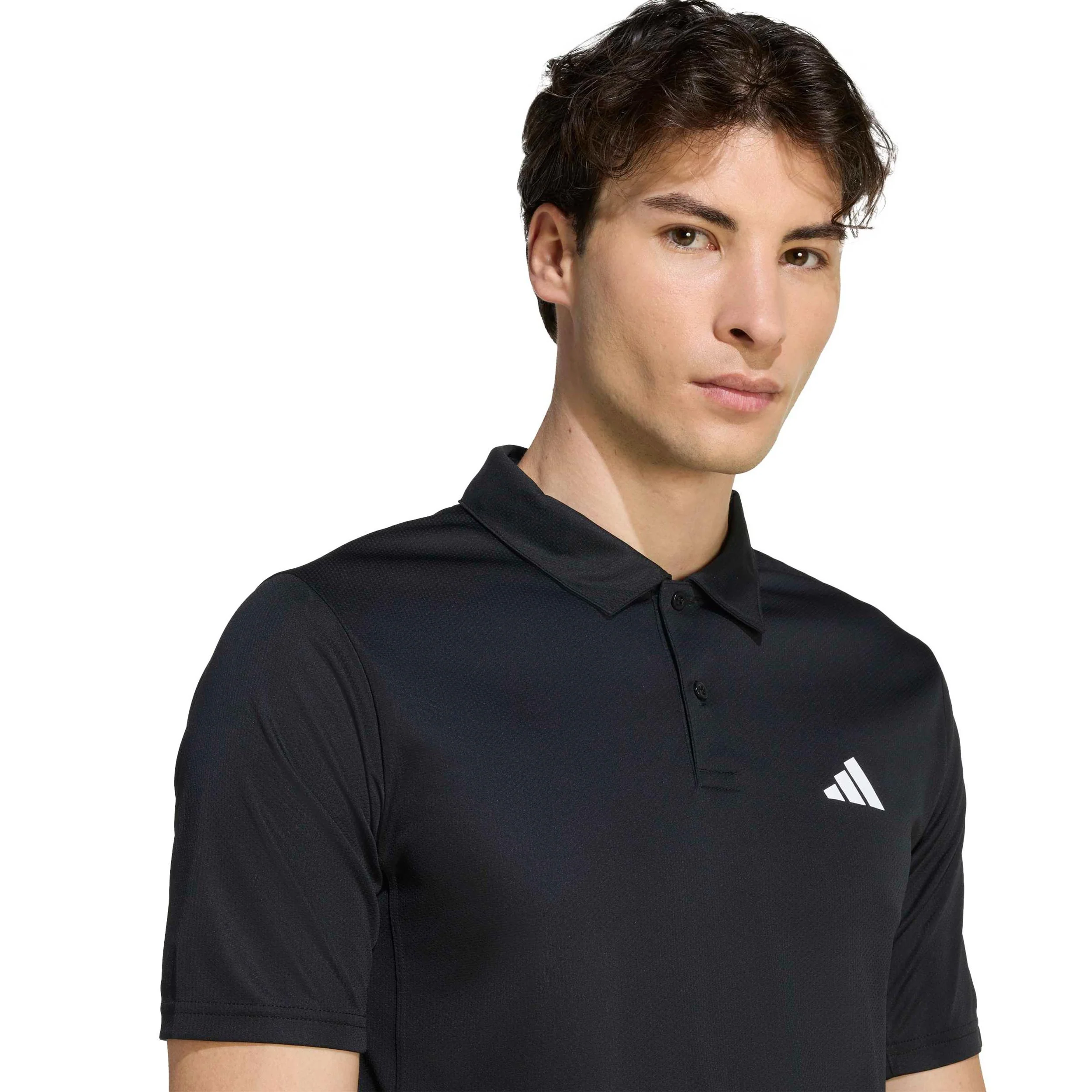 Basic Polo Hommes-noir - Image 6