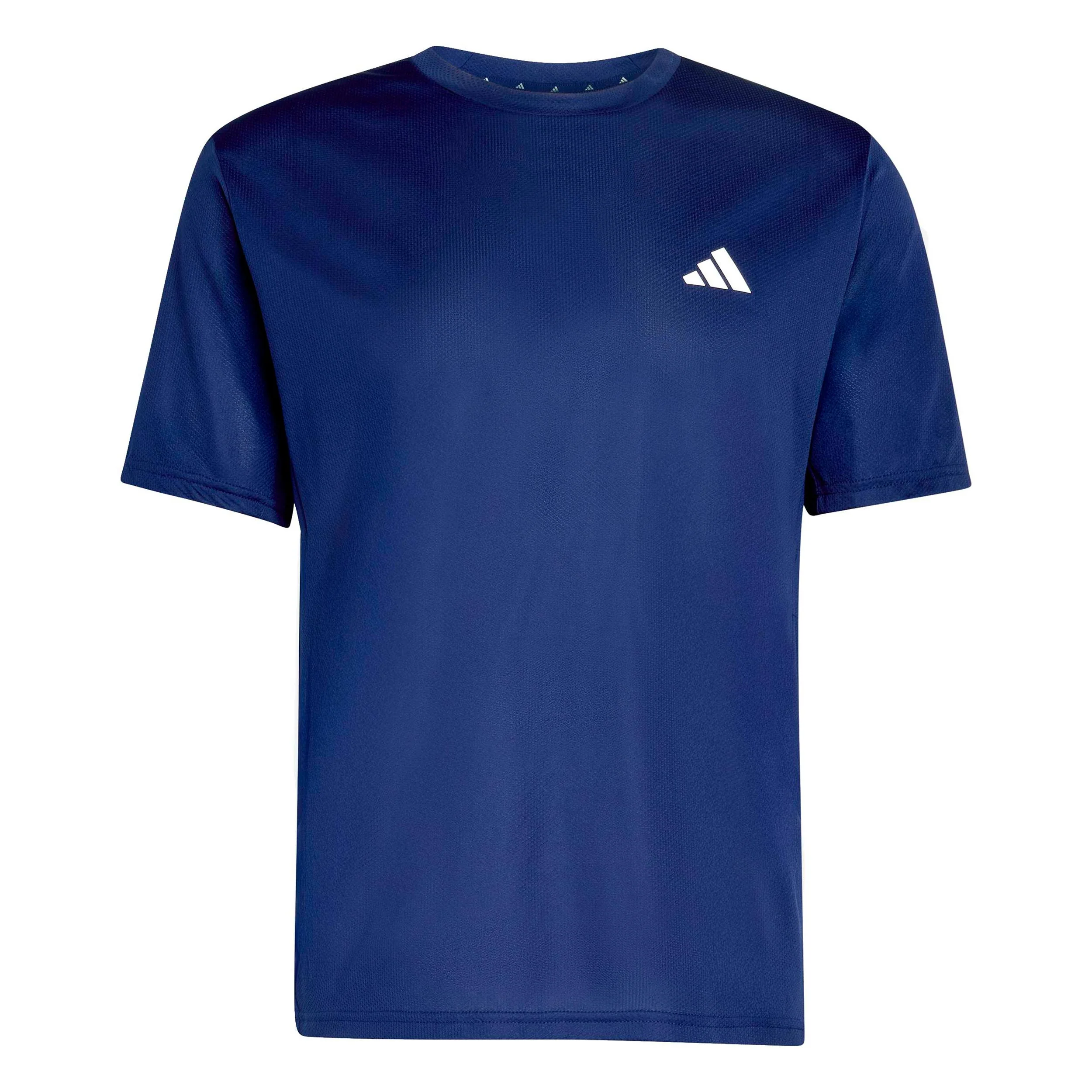 Basic T-shirt Hommes-bleu foncé