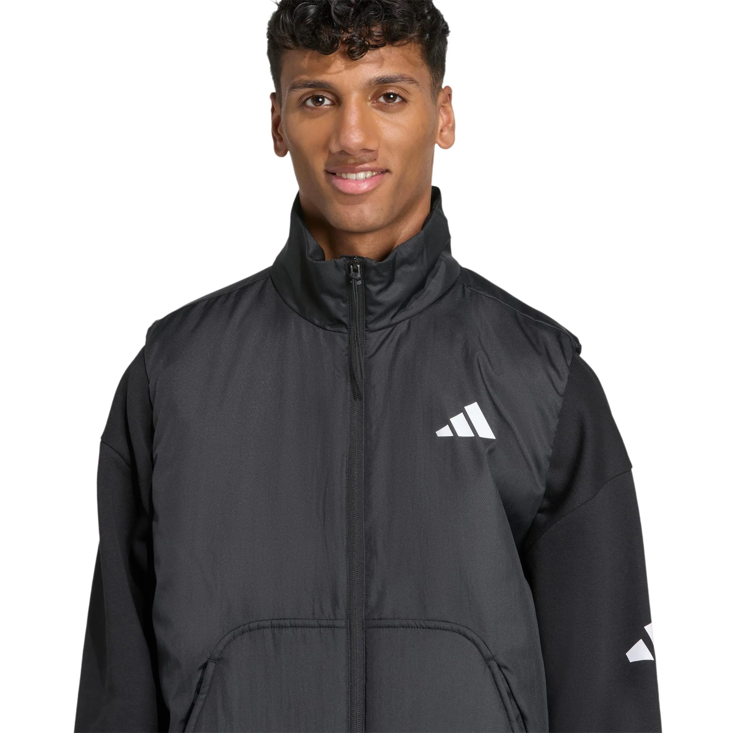 City Tech Gilet Hommes - noir, blanc - Image 6