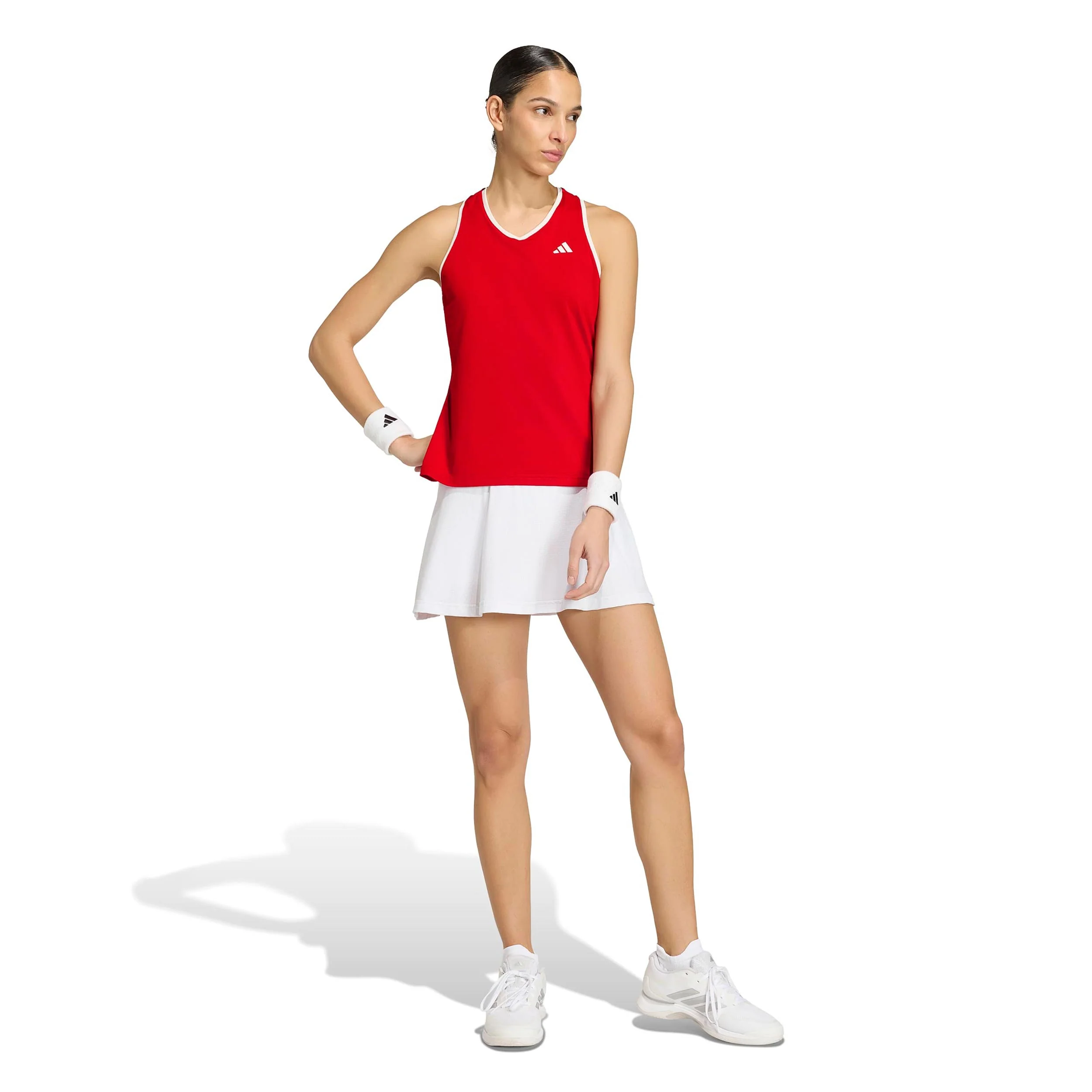Classics Débardeur tank top Femmes - rouge, beige - Image 4